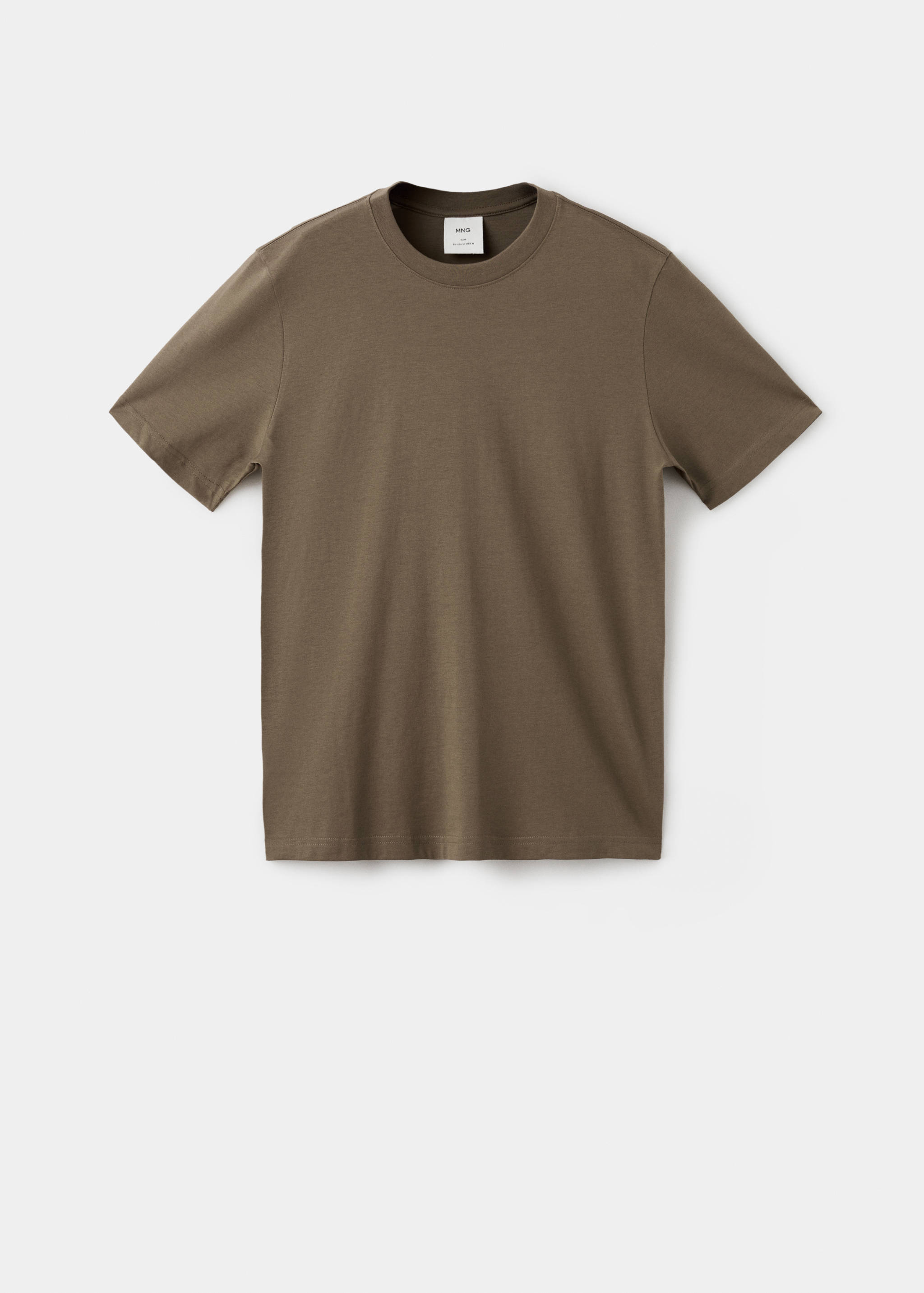 Camiseta slim fit 100% algodón - Artículo sin modelo