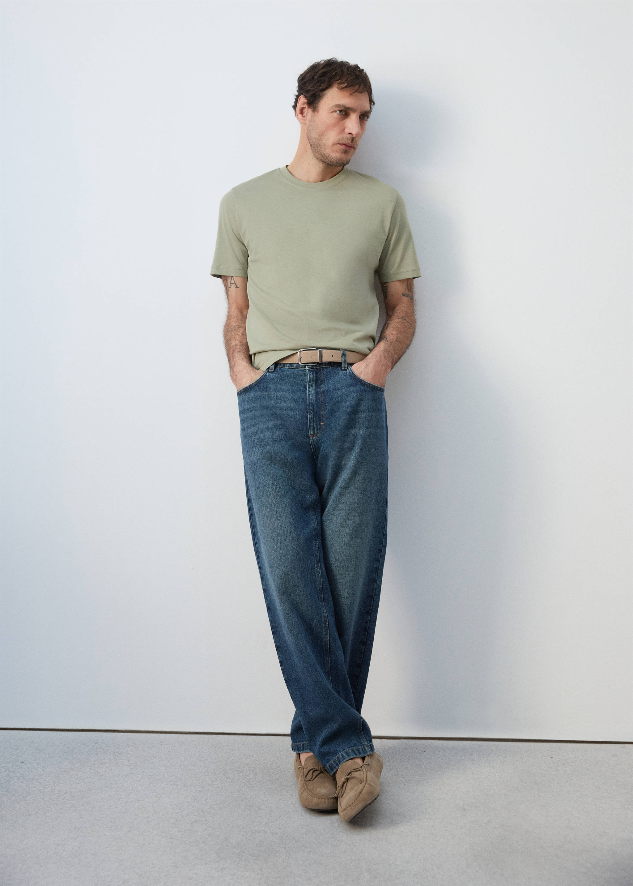 100% cotton slim-fit t-shirt - Details of the article 6