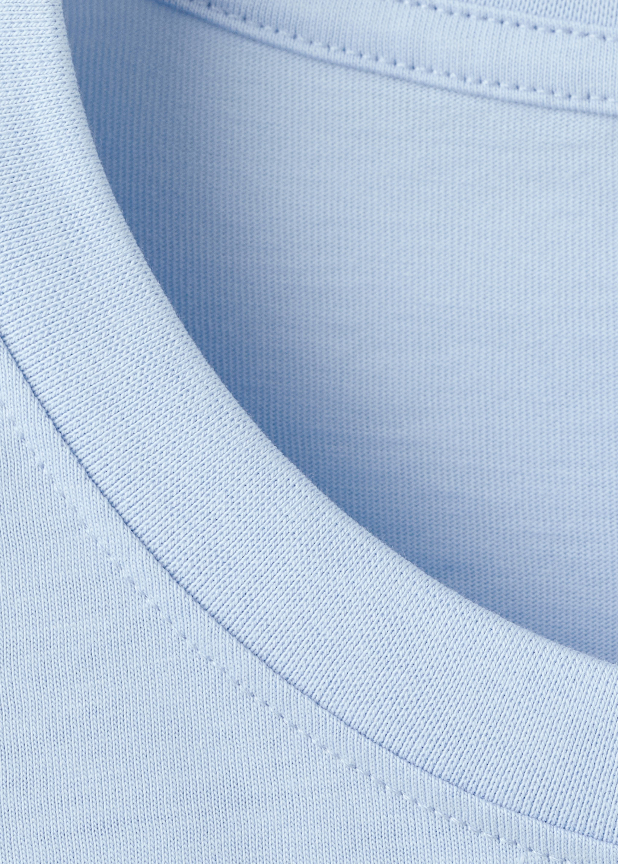 100% cotton slim-fit t-shirt - Details of the article 8