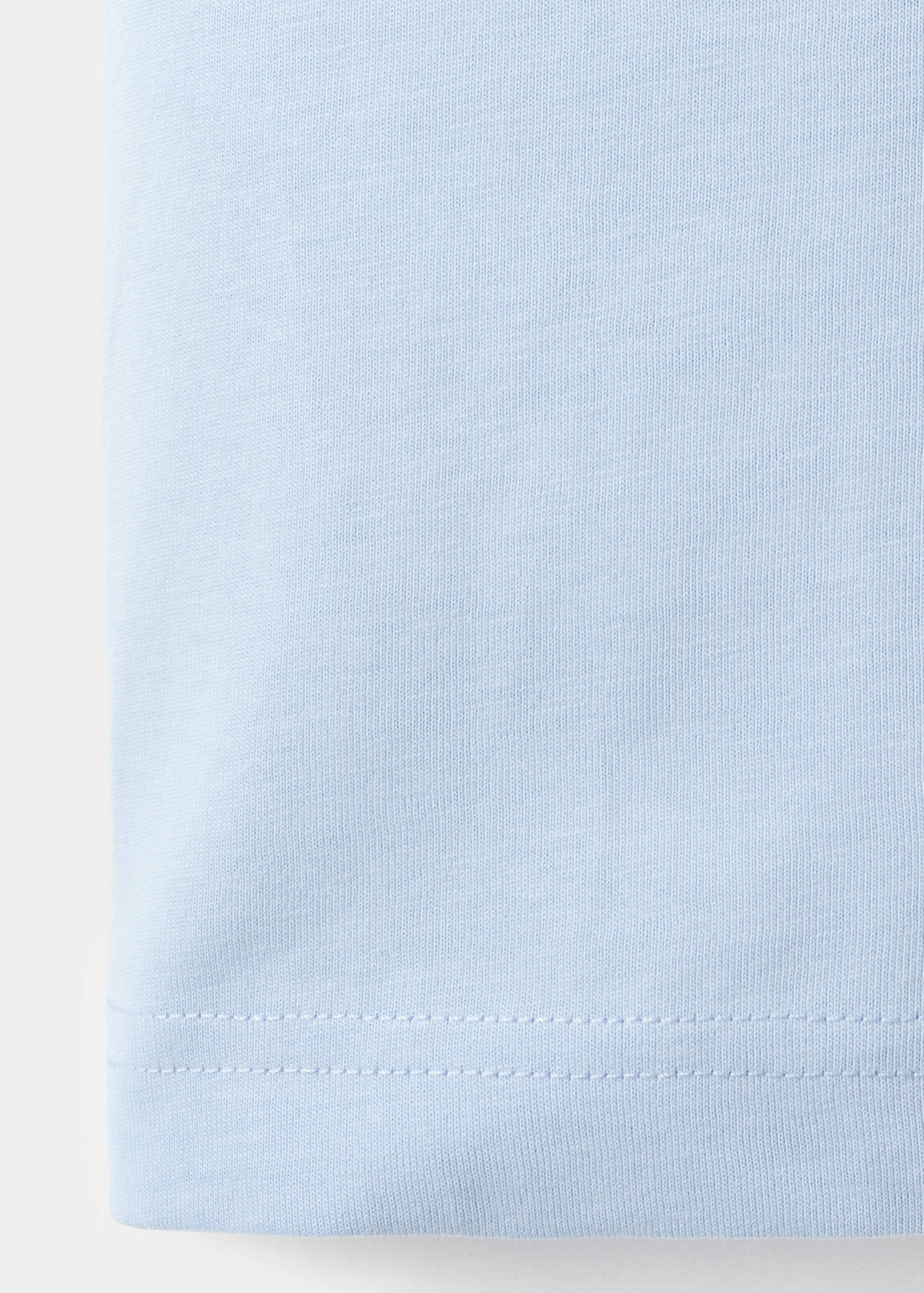 100% cotton slim-fit t-shirt - Details of the article 0