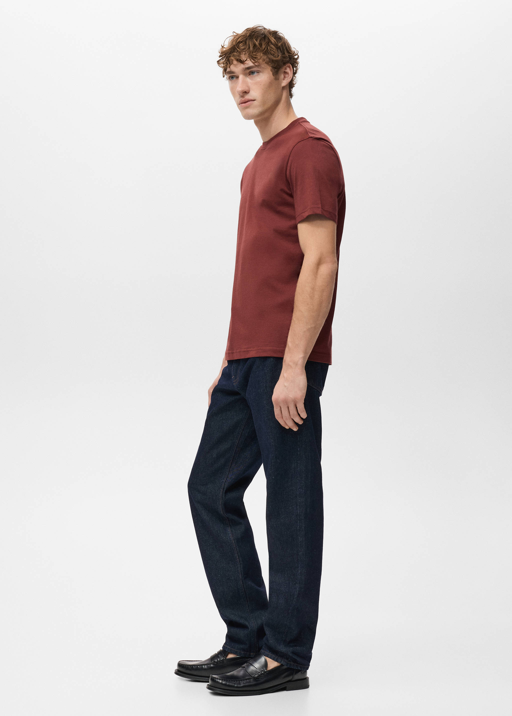 100% cotton slim-fit t-shirt - Details of the article 2
