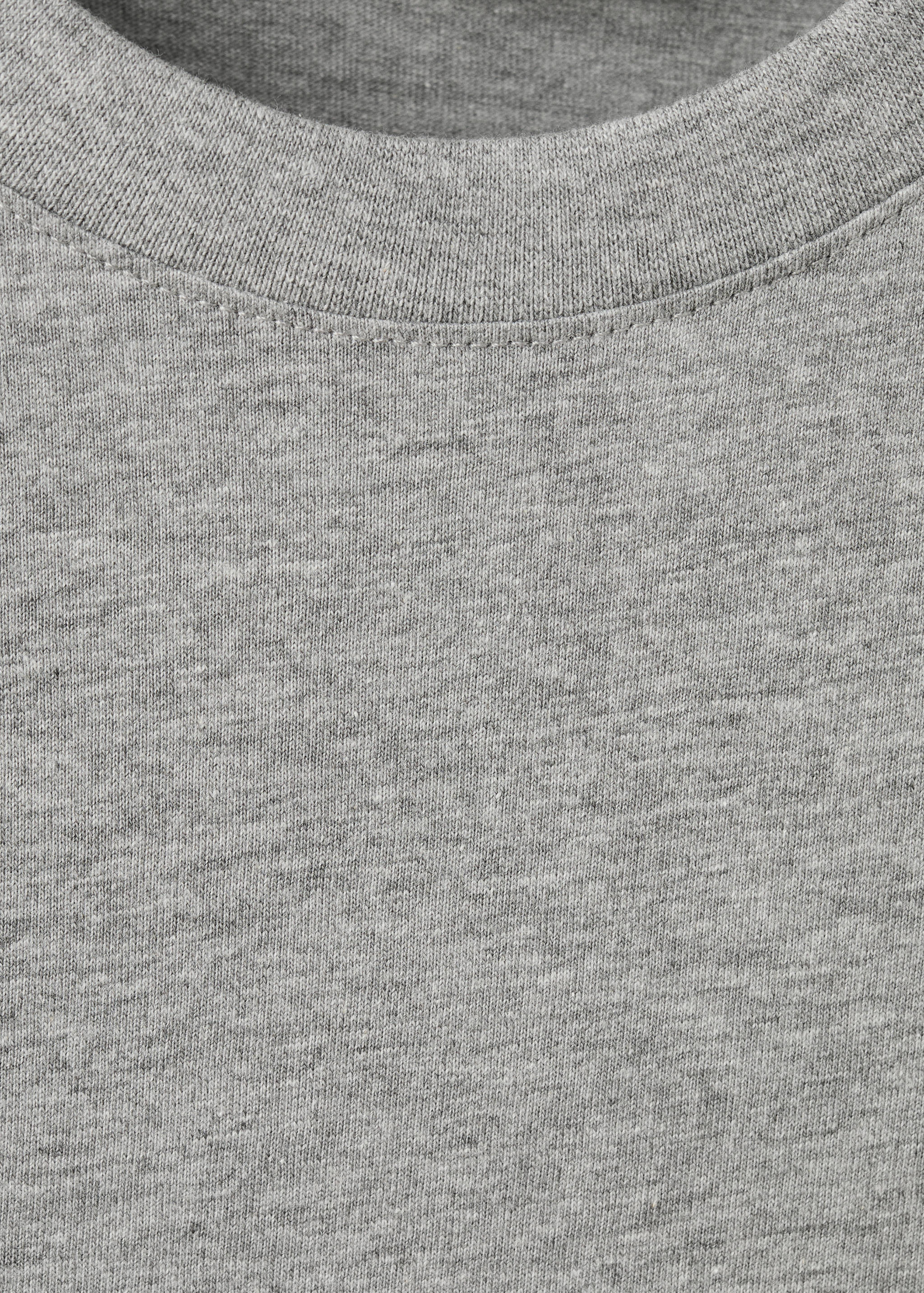 100% cotton slim-fit t-shirt - Details of the article 8