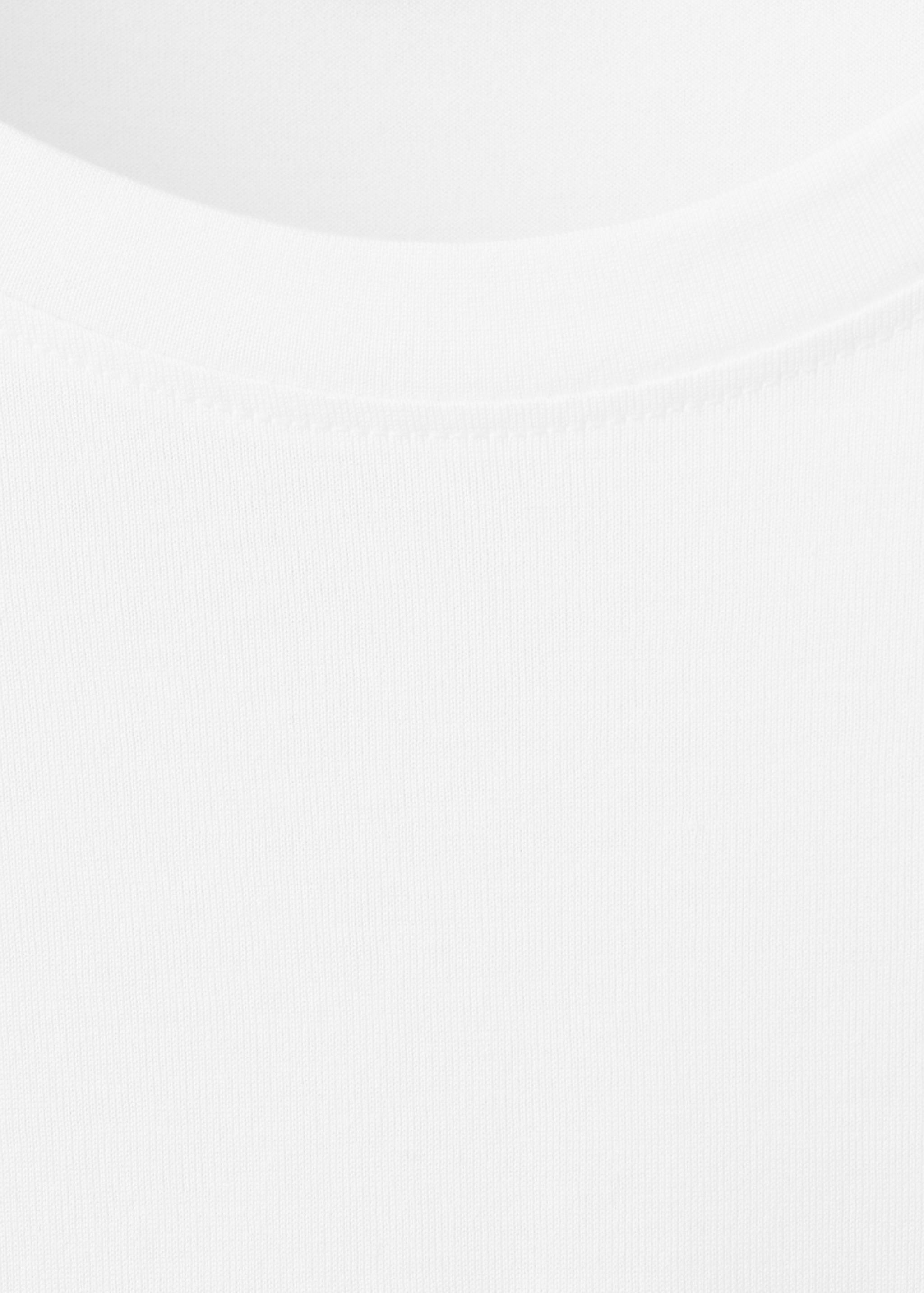 Футболка 100% хлопок regular fit - Деталь изделия 8