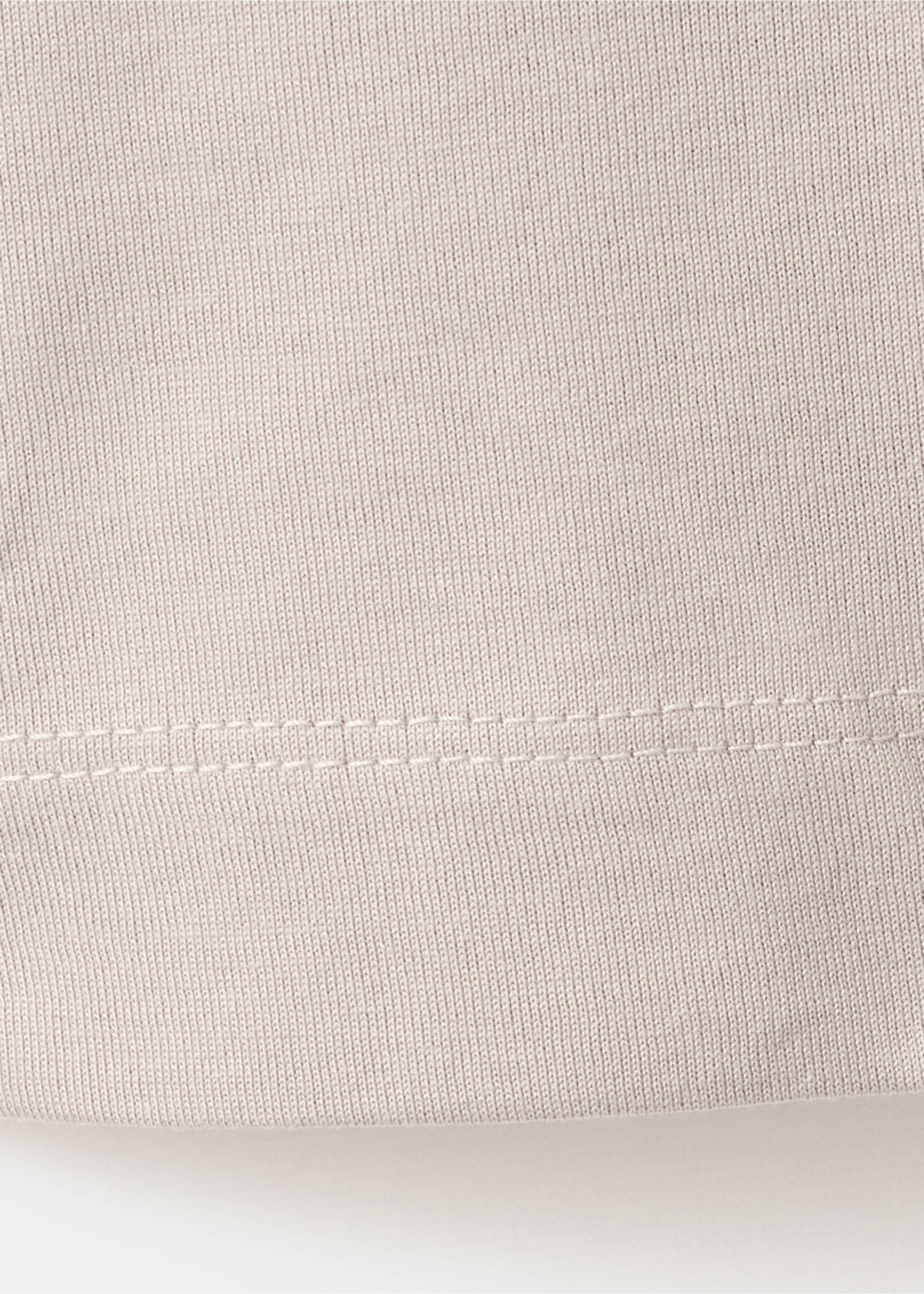 Футболка 100% хлопок regular fit - Деталь изделия 0, Песочный. Ref: 27041264-00.