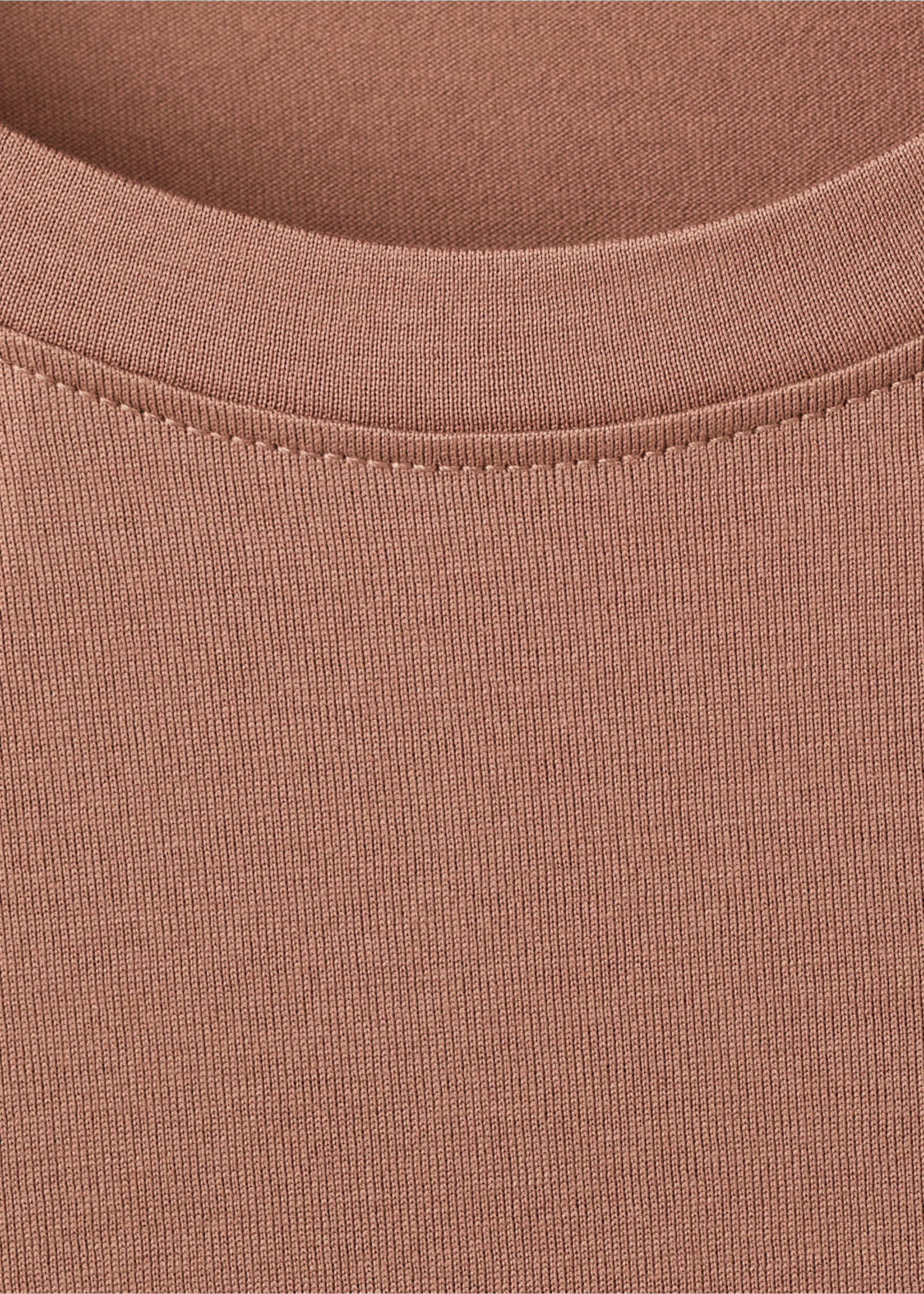 Футболка 100% хлопок regular fit - Деталь изделия 8, Персиковый. Ref: 27041264-00.