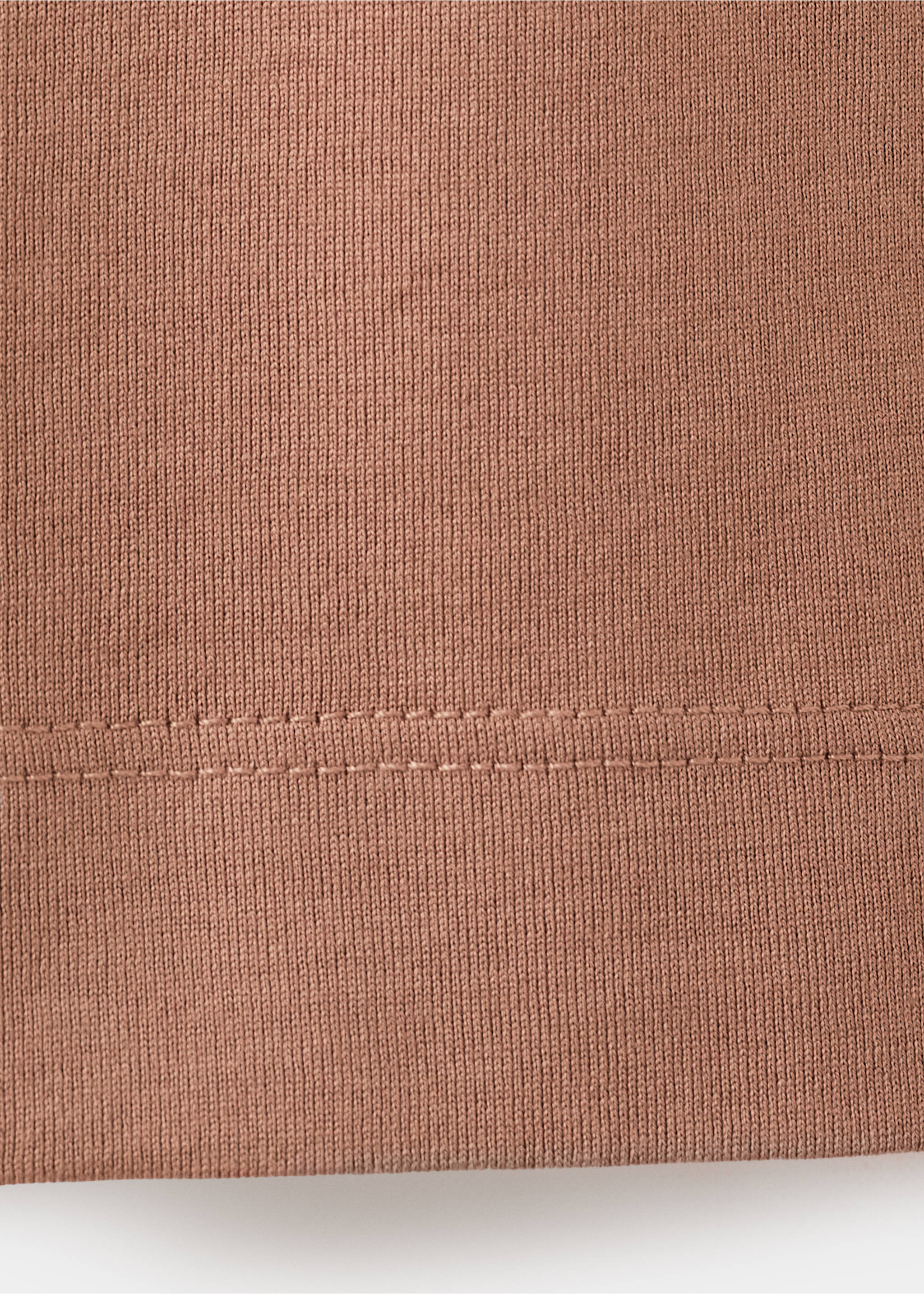 Футболка 100% хлопок regular fit - Деталь изделия 0, Персиковый. Ref: 27041264-00.