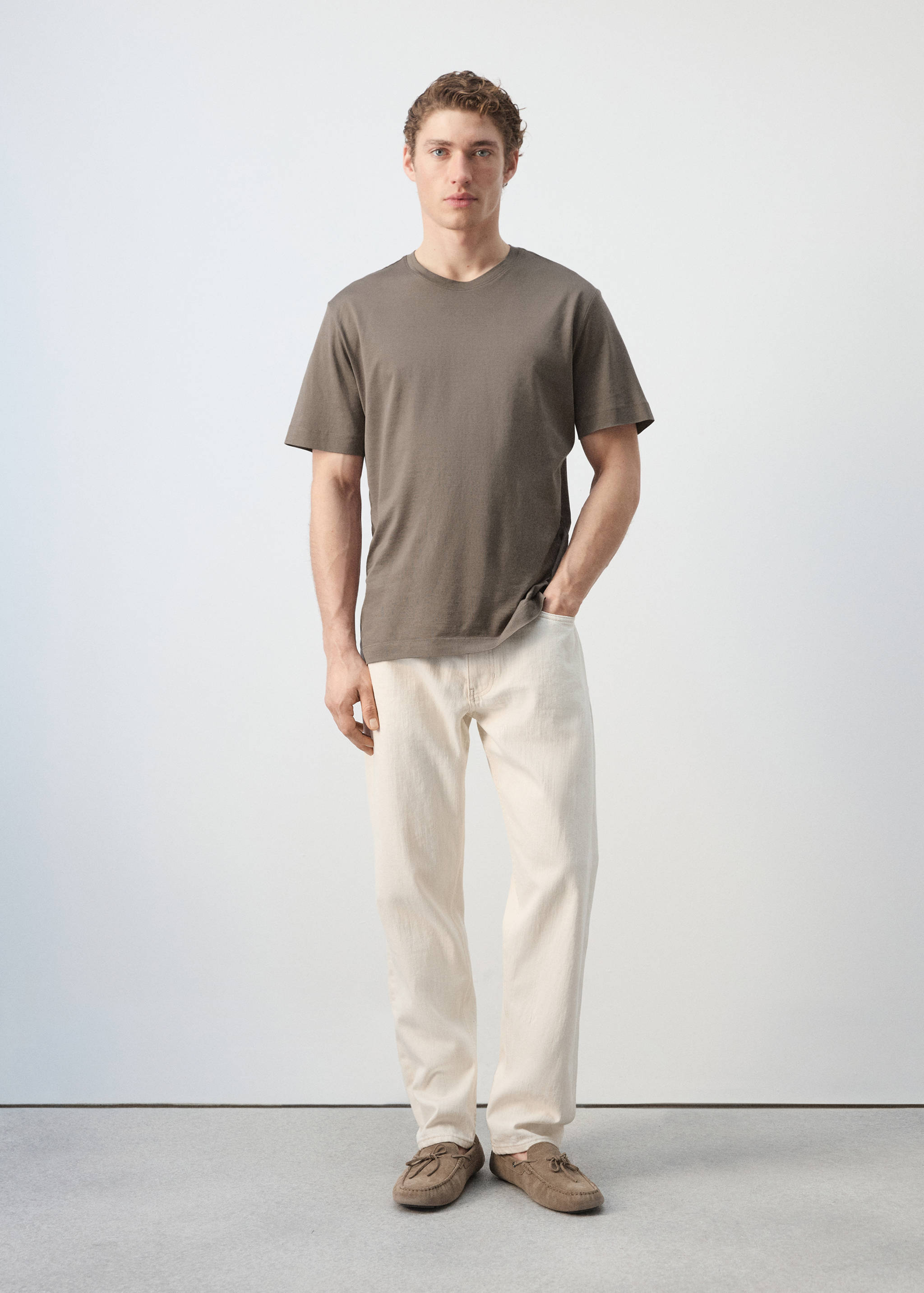 100% cotton T-shirt regular fit - General plane