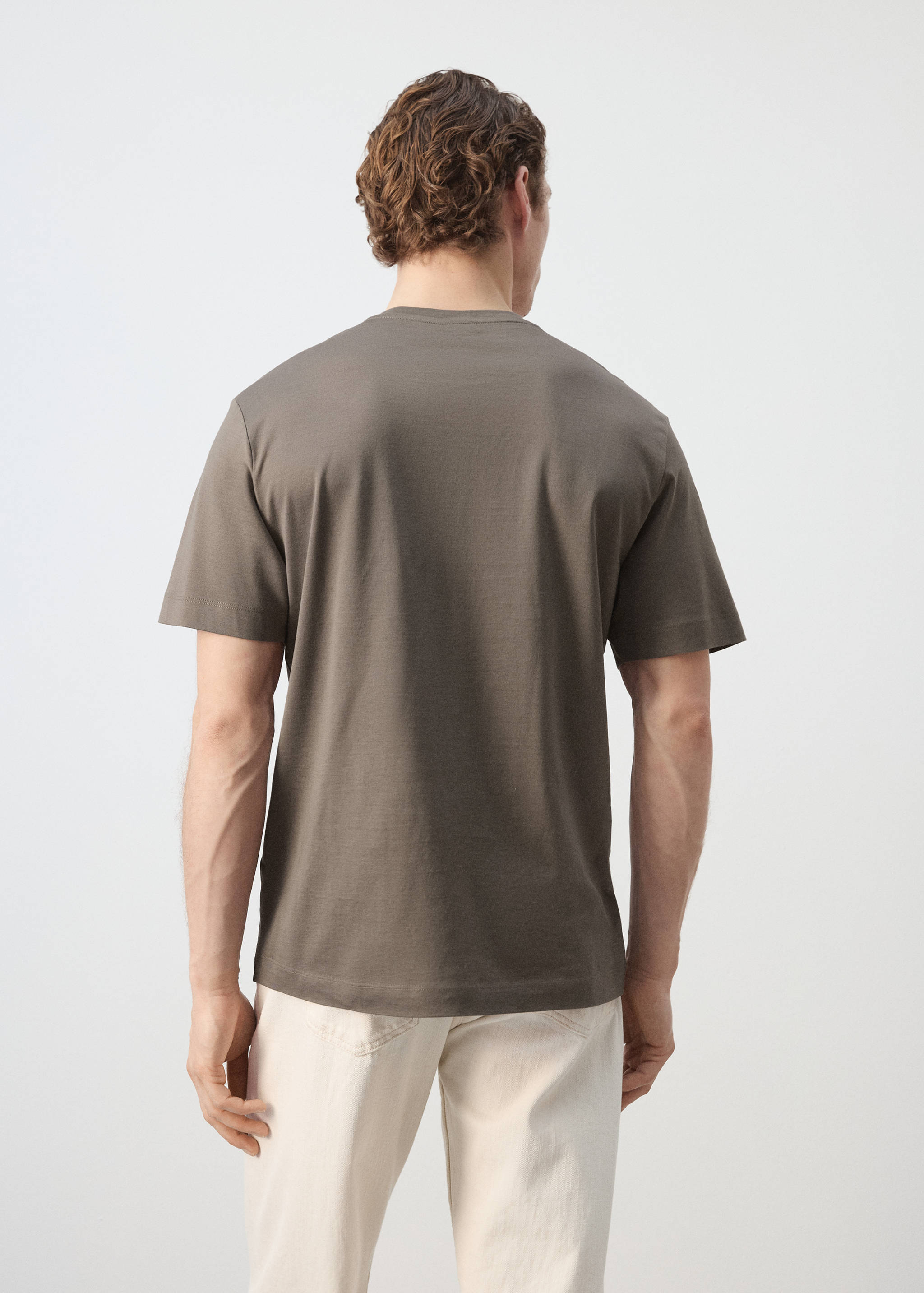 100% cotton T-shirt regular fit - Reverse of the article