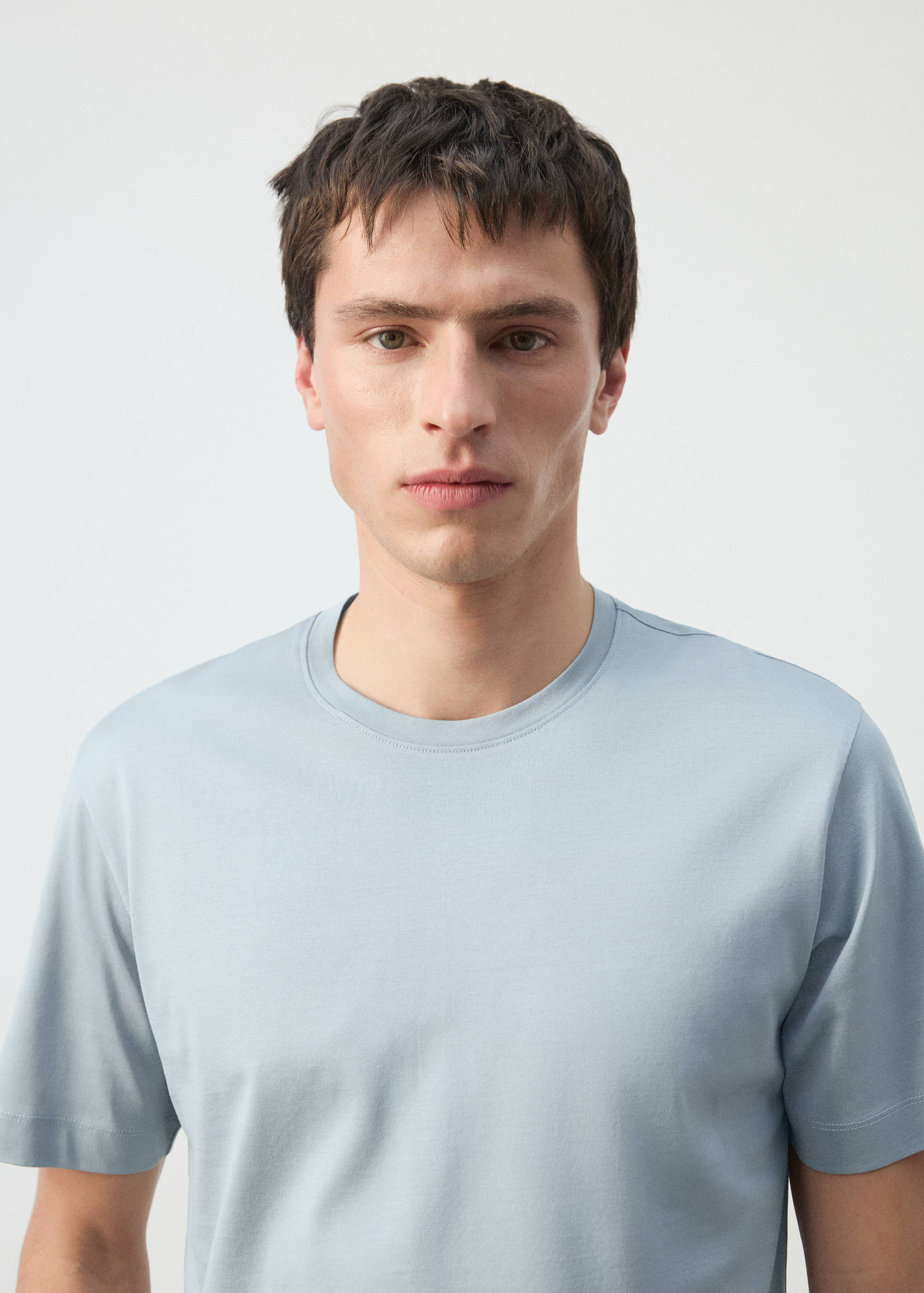 Футболка 100% хлопок regular fit - Деталь изделия 1