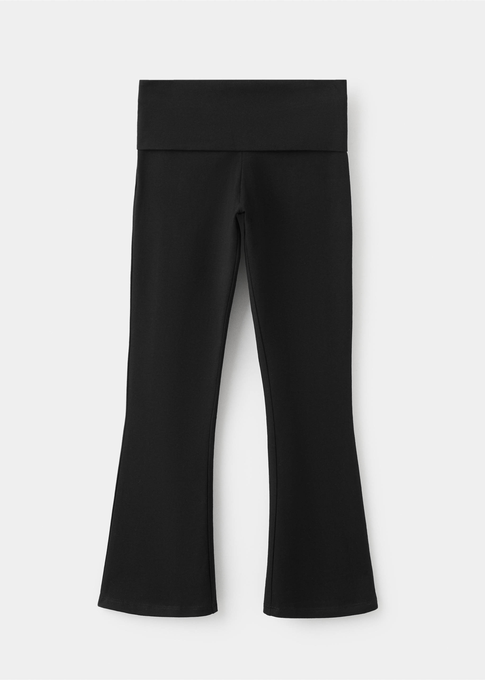 Flared leggings - Article without model, Black. Ref: 27041265-00.