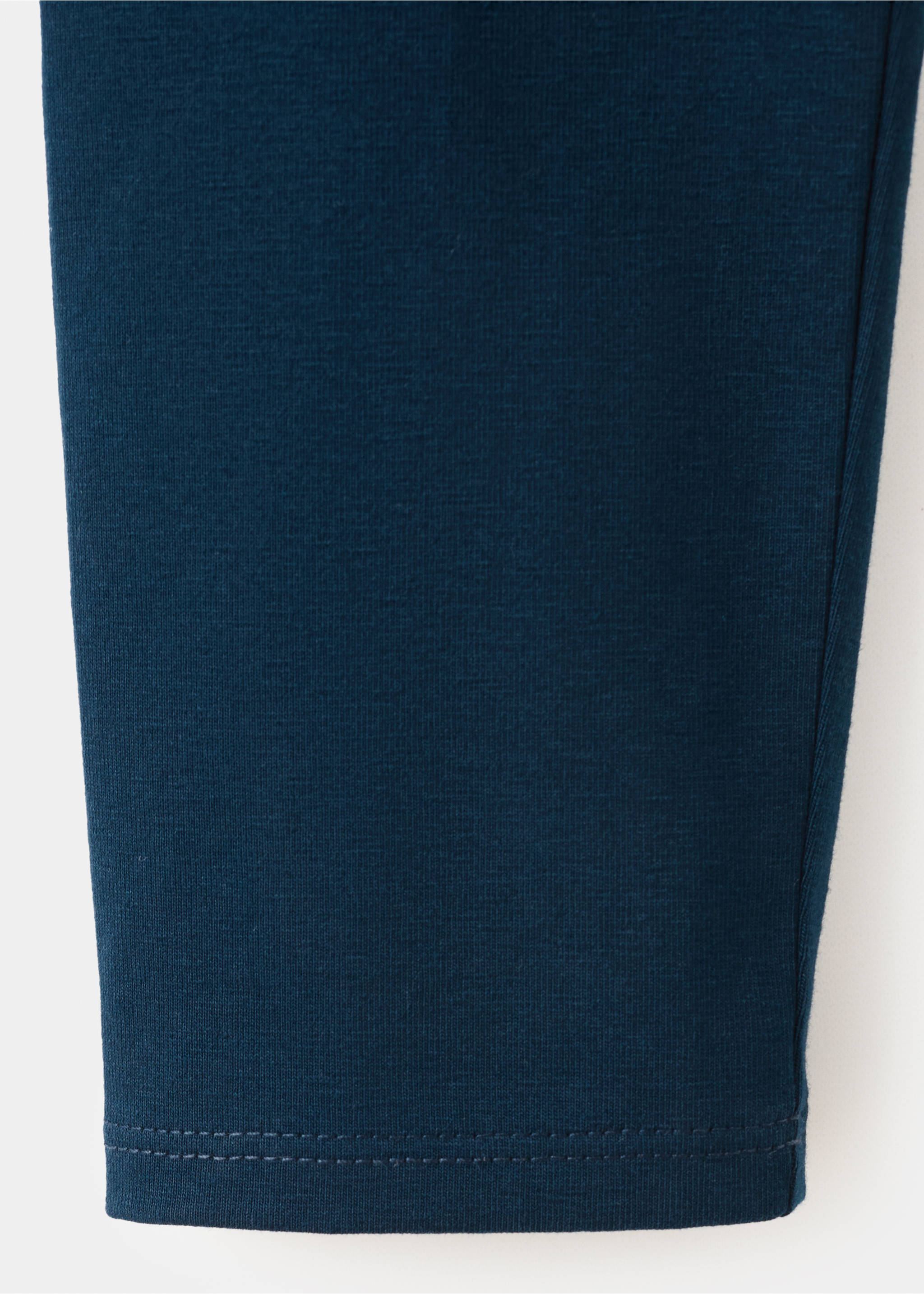 Essential cotton leggings - Details of the article 0, Dark Navy. Ref: 27041271-00.