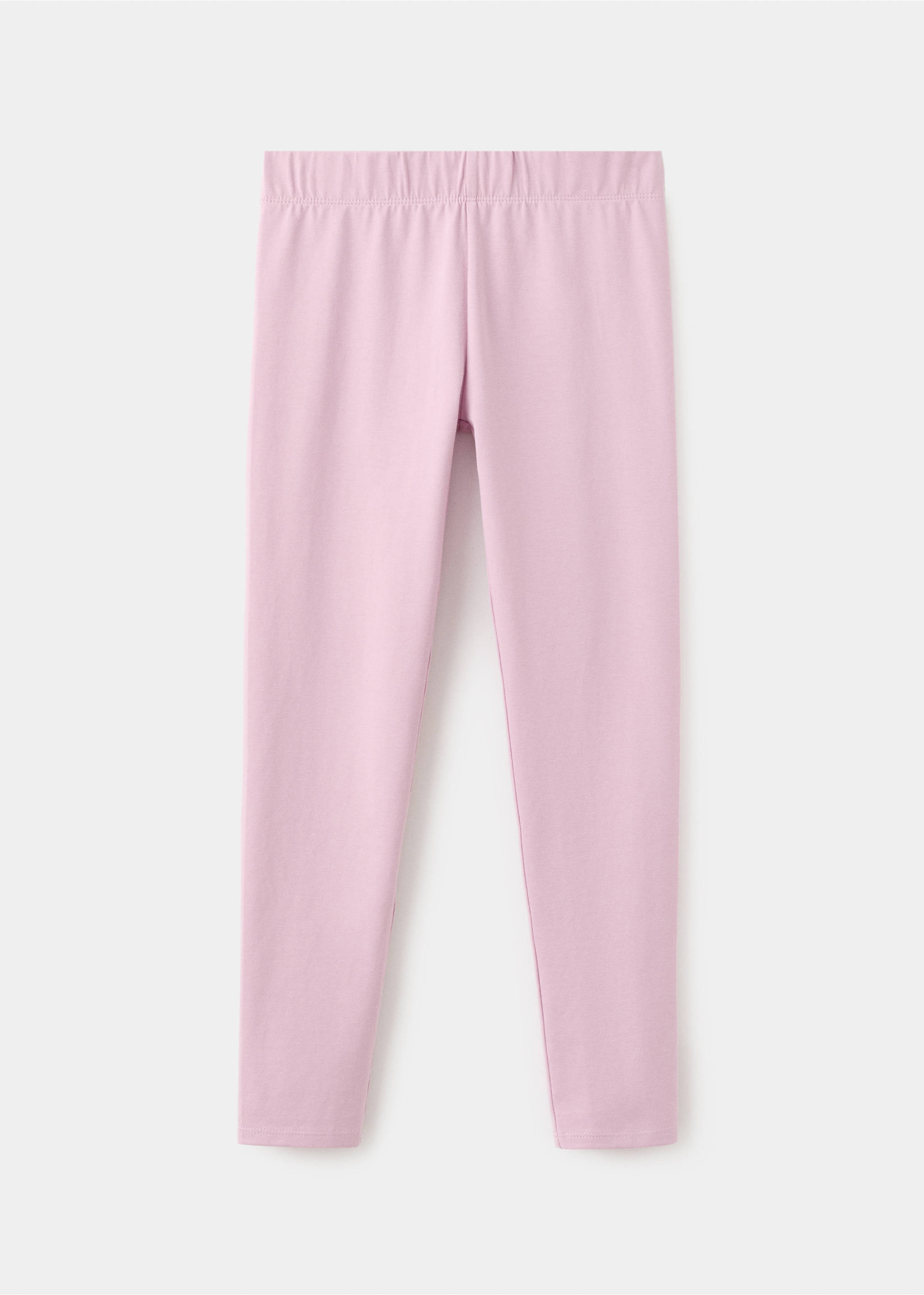 Essential cotton leggings - Article without model, Pink. Ref: 27041271-00.