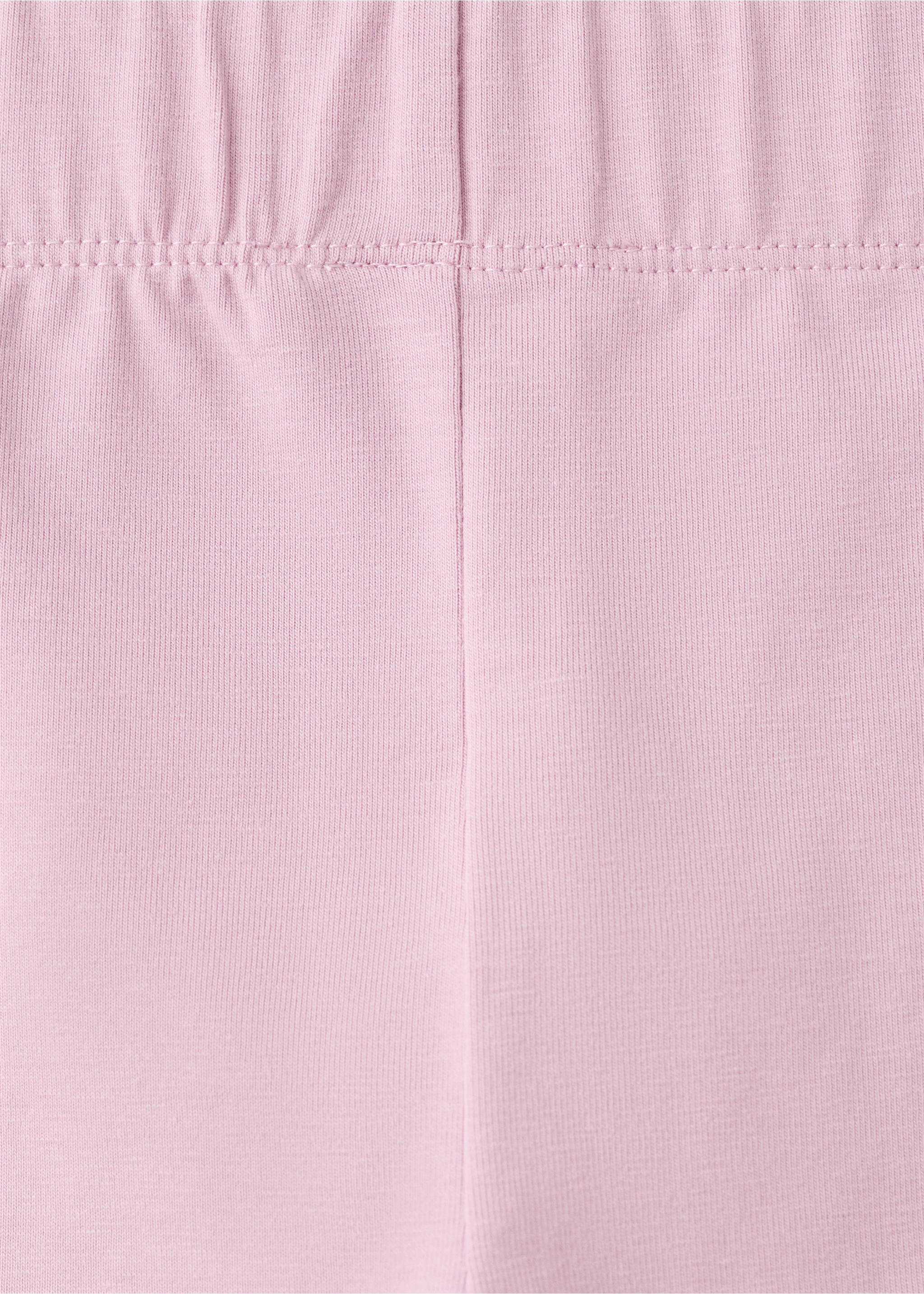 Essential cotton leggings - Details of the article 8, Pink. Ref: 27041271-00.