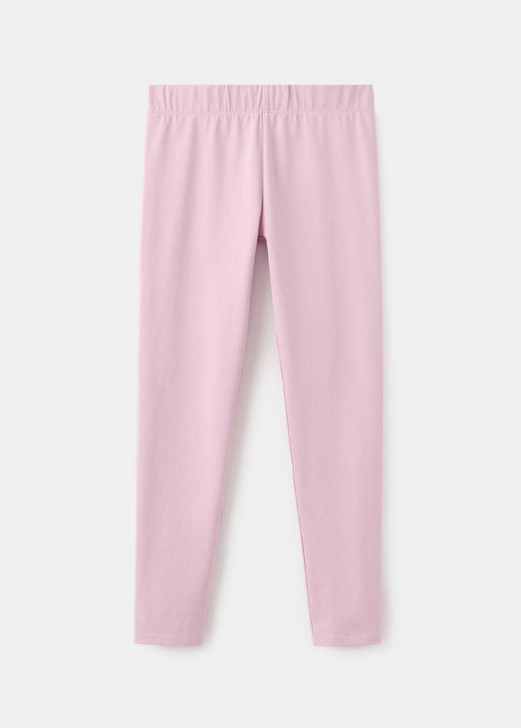 MANGO KIDS - Leggings basiques coton rose - 11 - Fille