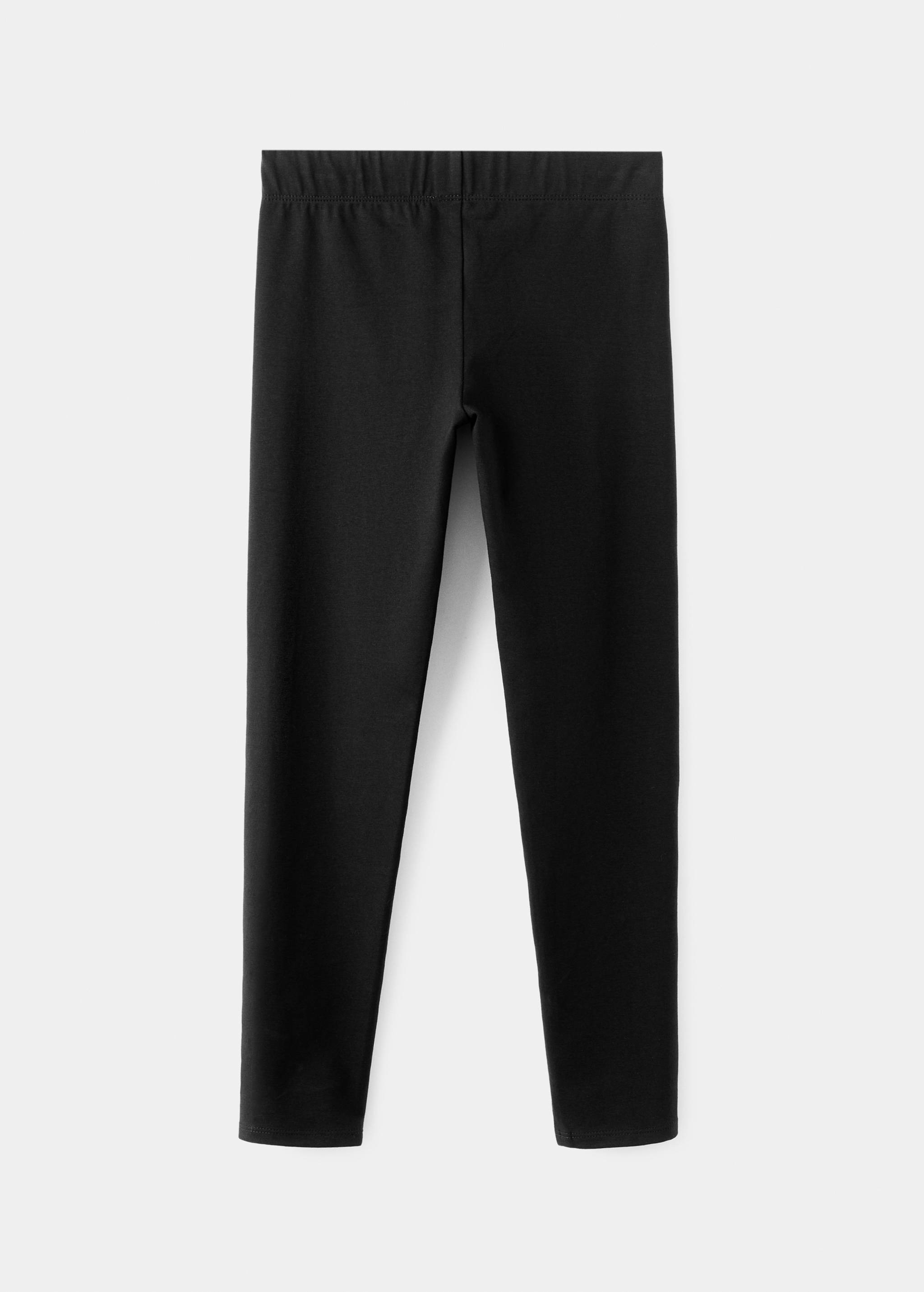 Essential cotton leggings - Reverse of the article
