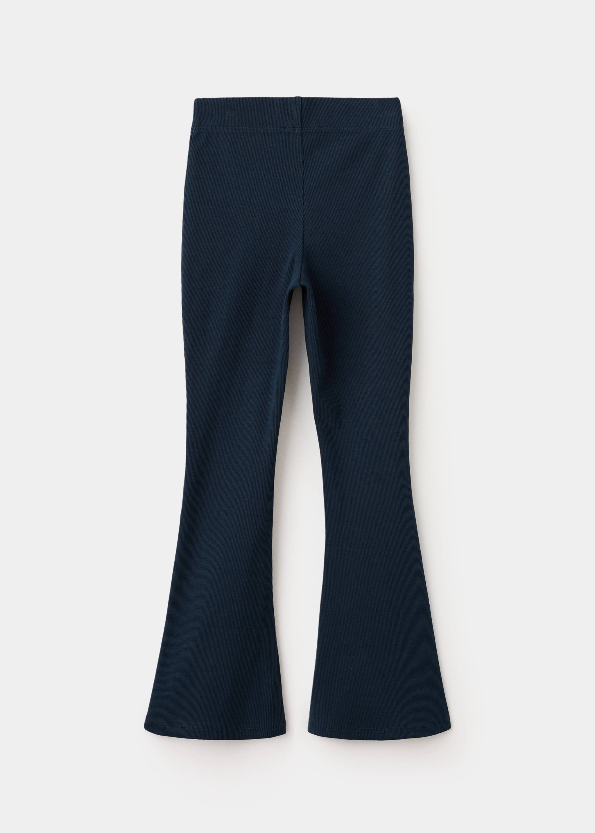 Леггинсы-клеш из хлопка - Обратная сторона изделия