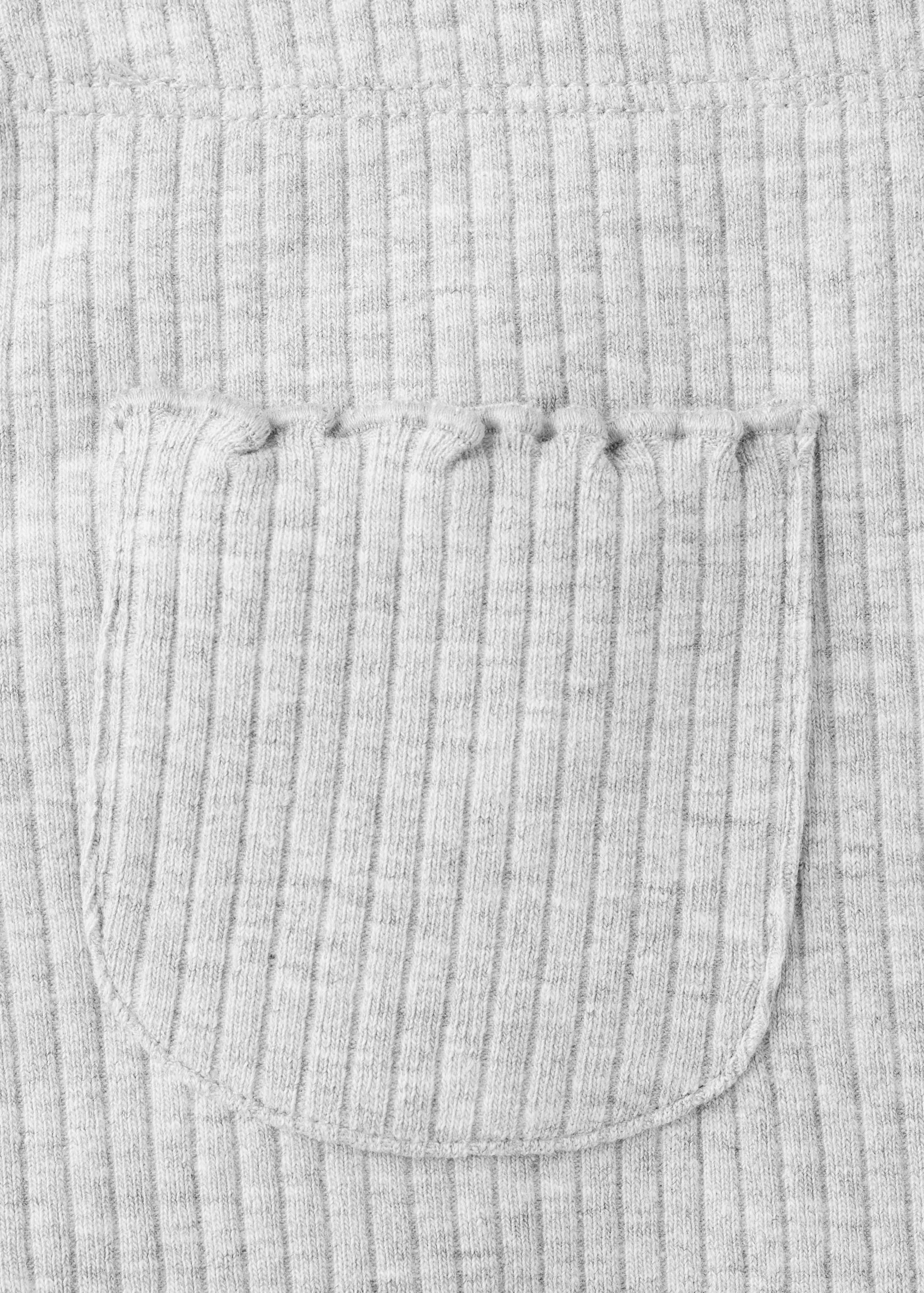 Ribbed flared leggings - Details of the article 0