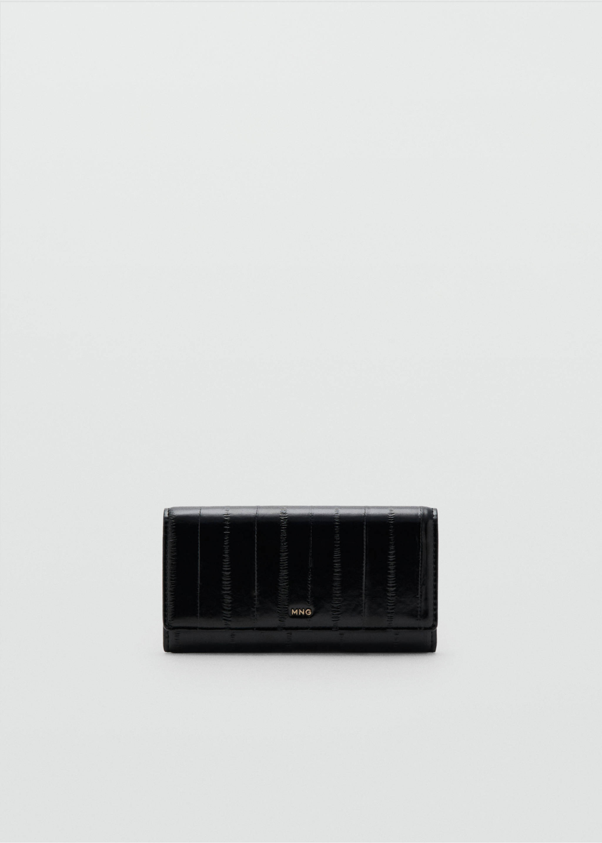 Large textured purse - Article without model, Black. Ref: 27041276-00.