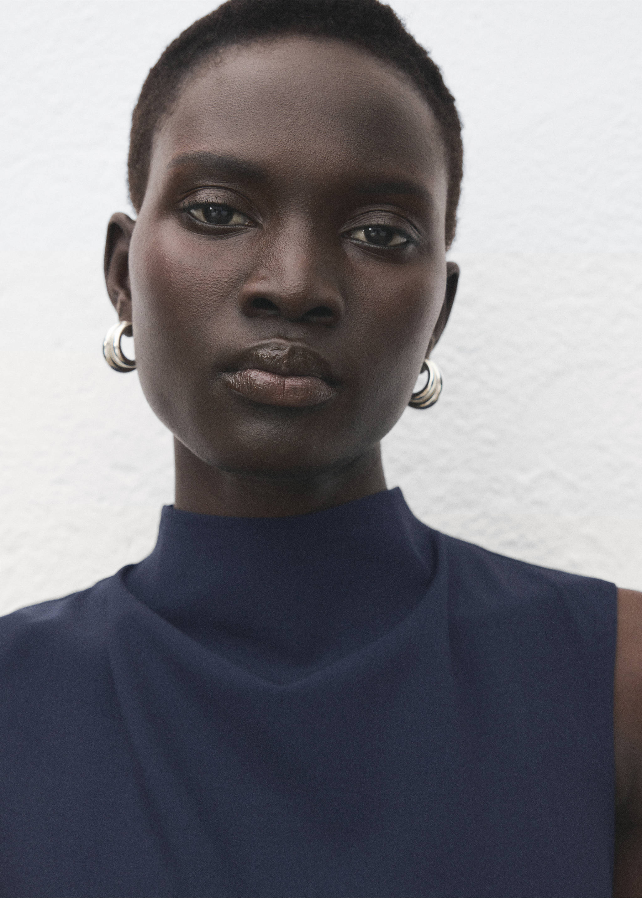 فستان إيفازيه بتزيين معدني - تفاصيل المنتج 1, كحلي غامق. Ref: 27041277-00.