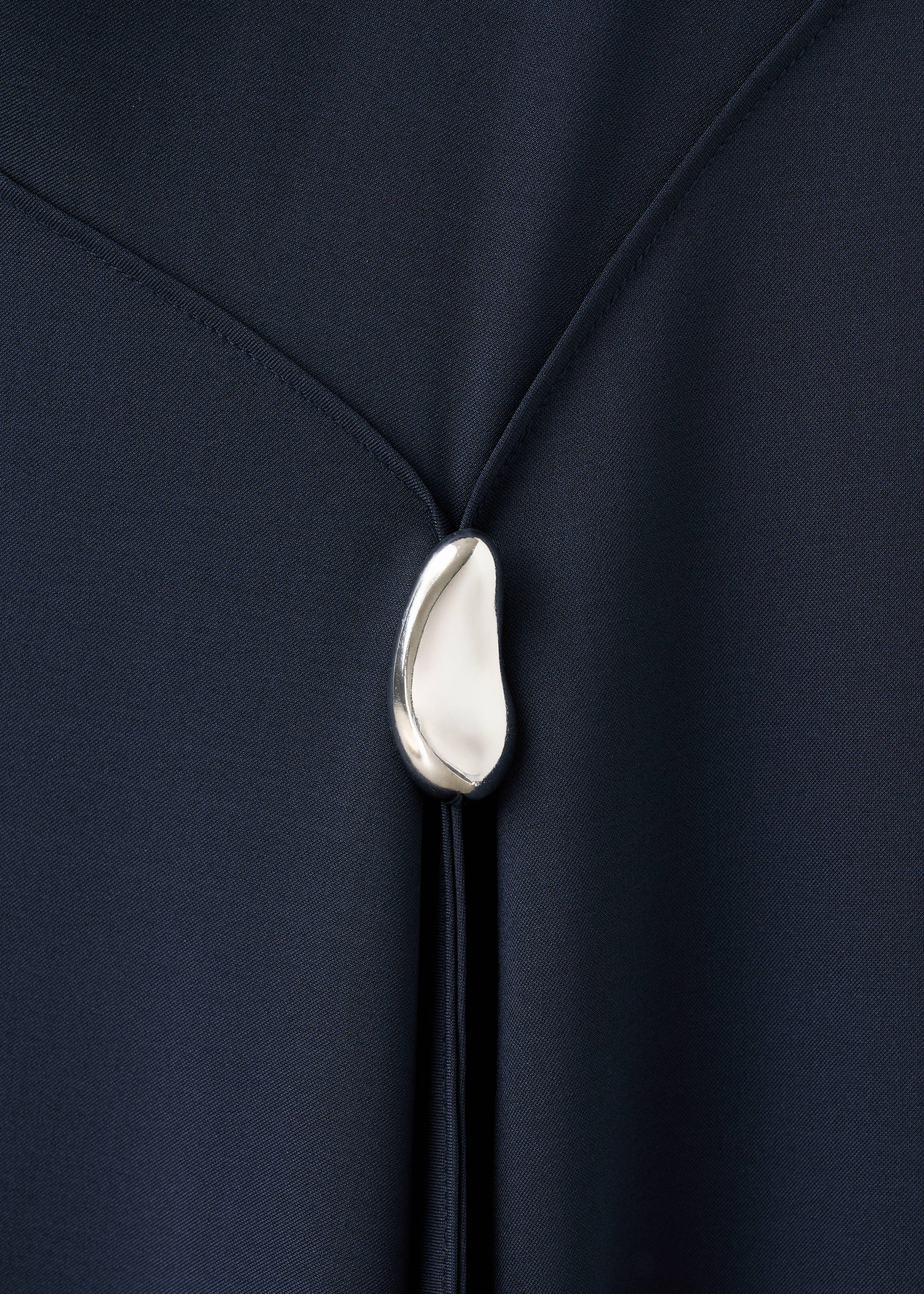 A-line dress with metal embellishment - Details of the article 8