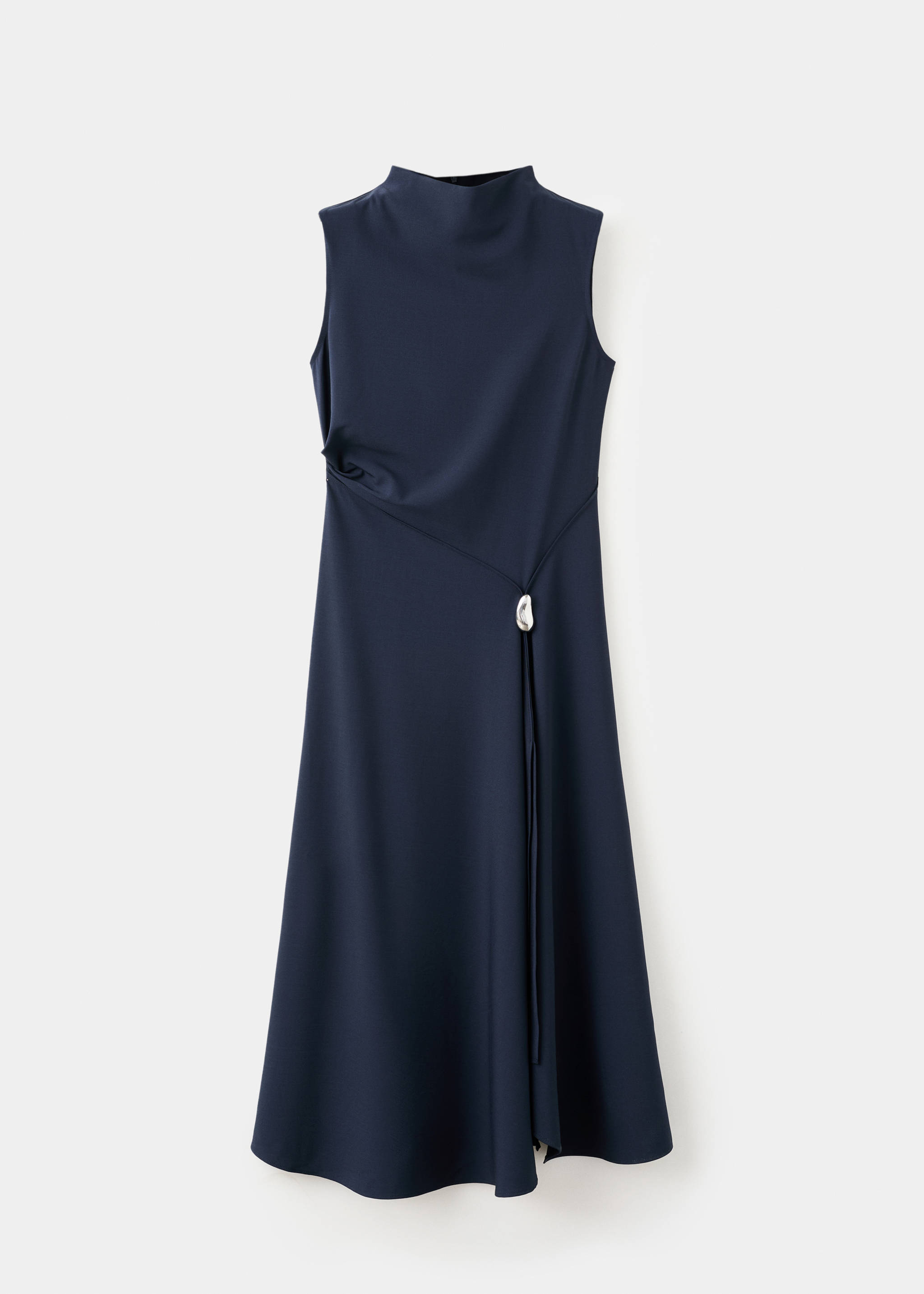 A-Linien-Kleid mit Metallapplikation - Artikel ohne Model
