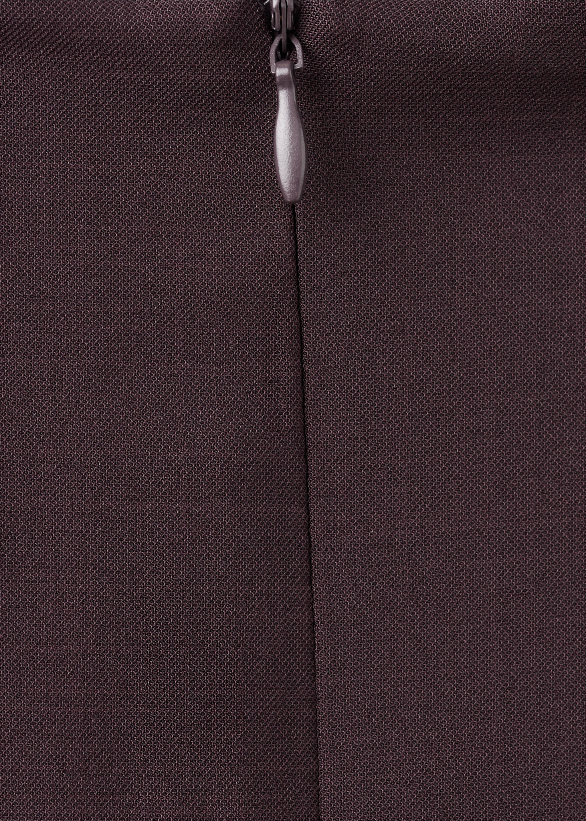 فستان إيفازيه بتزيين معدني - تفاصيل المنتج 0, نبيذي. Ref: 27041277-00.