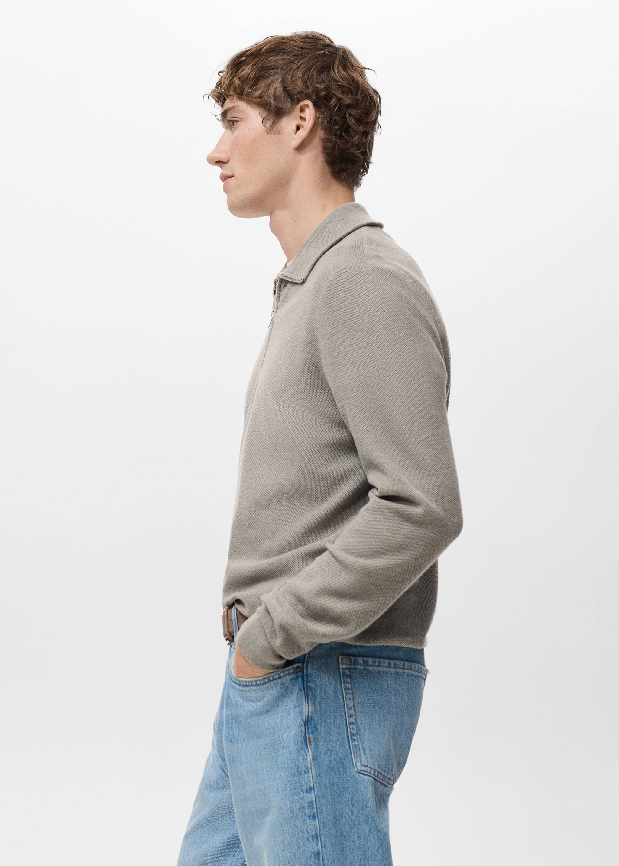 Jersey microestructura cuello cremallera - Detalle del artículo 2