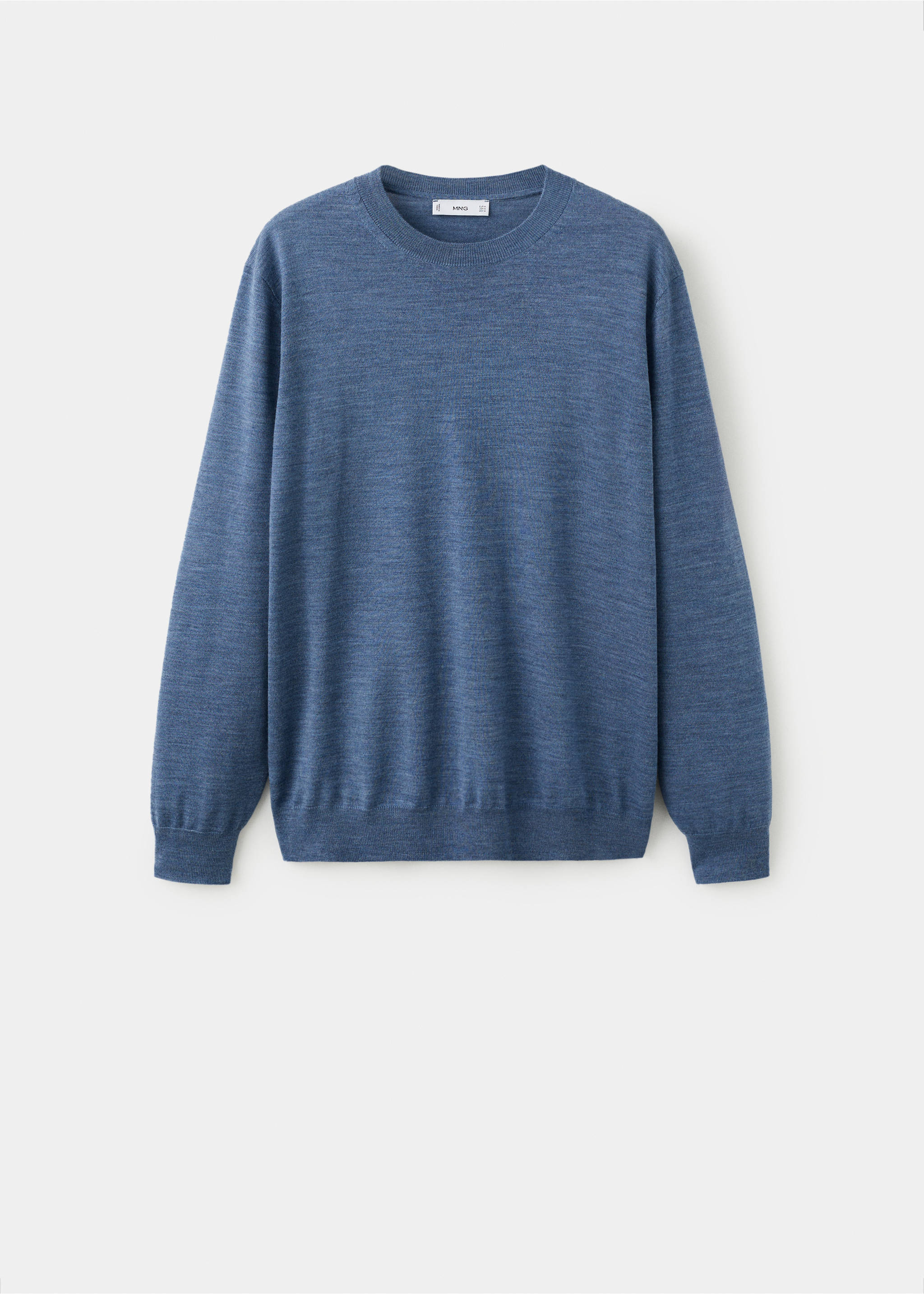 Jersei 100% llana punt fi - Article sense model, Blau indi. Ref: 27041284-01.