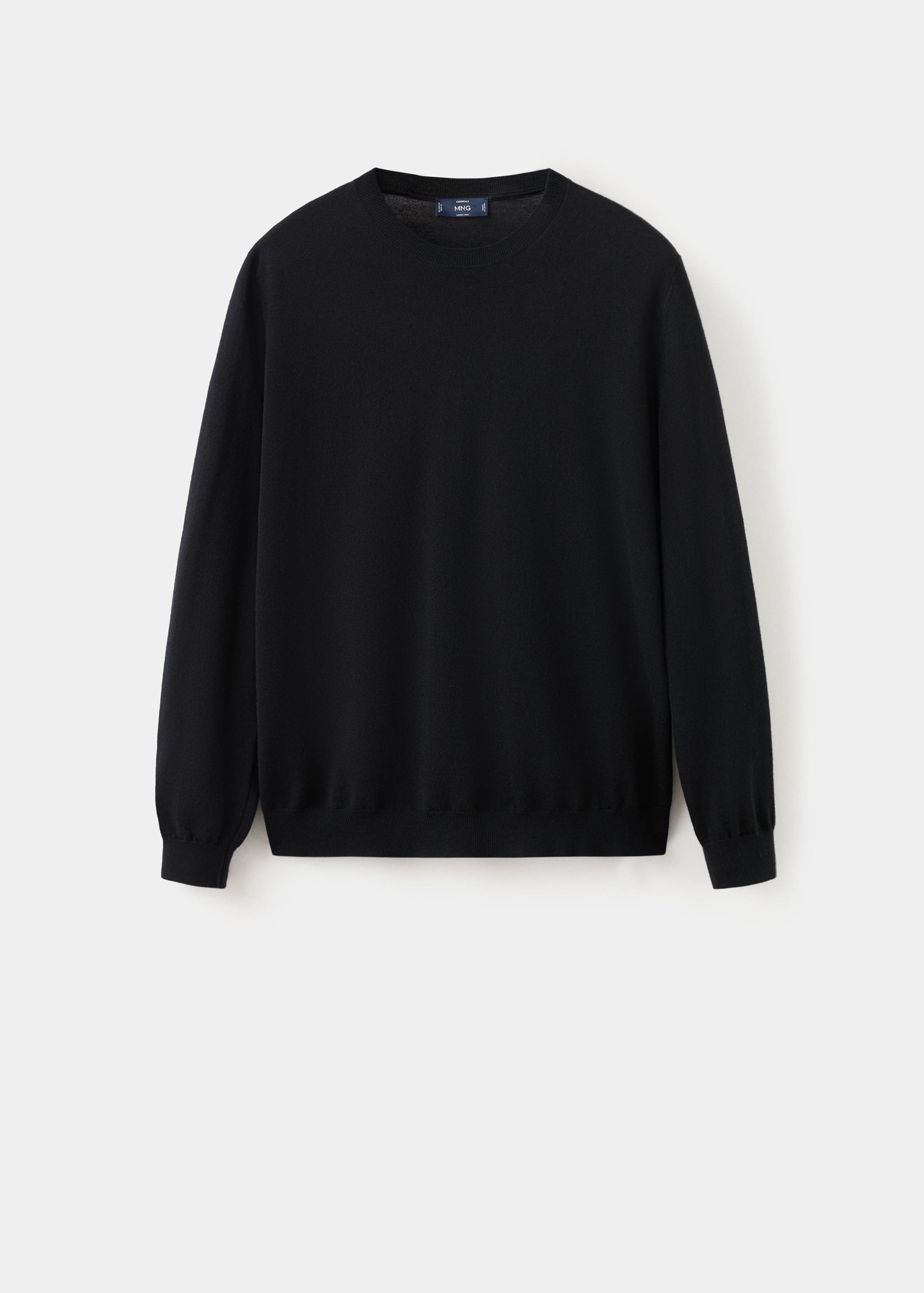 100% wool fine-knit sweater - Article without model