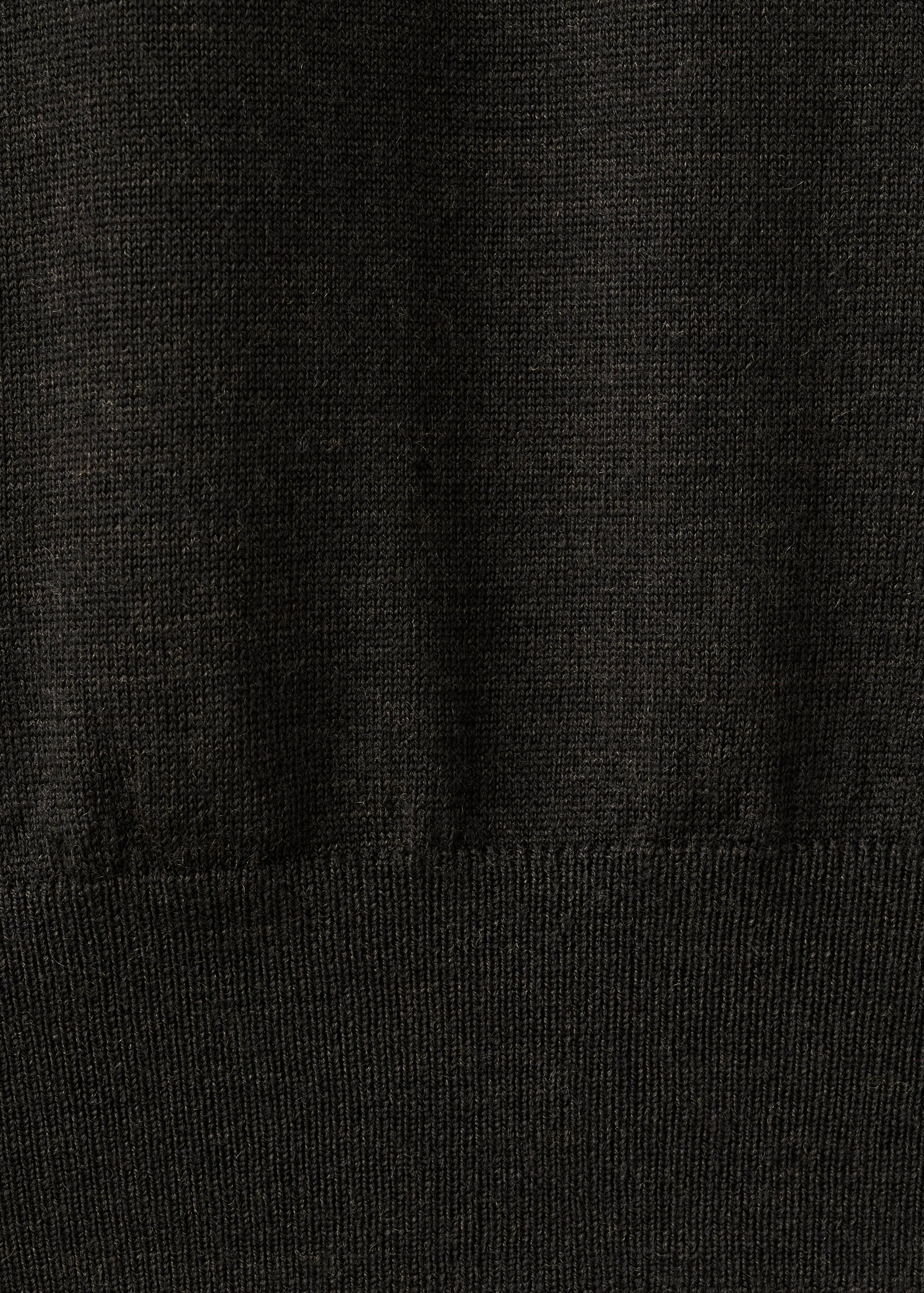 100% merino wool roll neck jumper - Details of the article 0