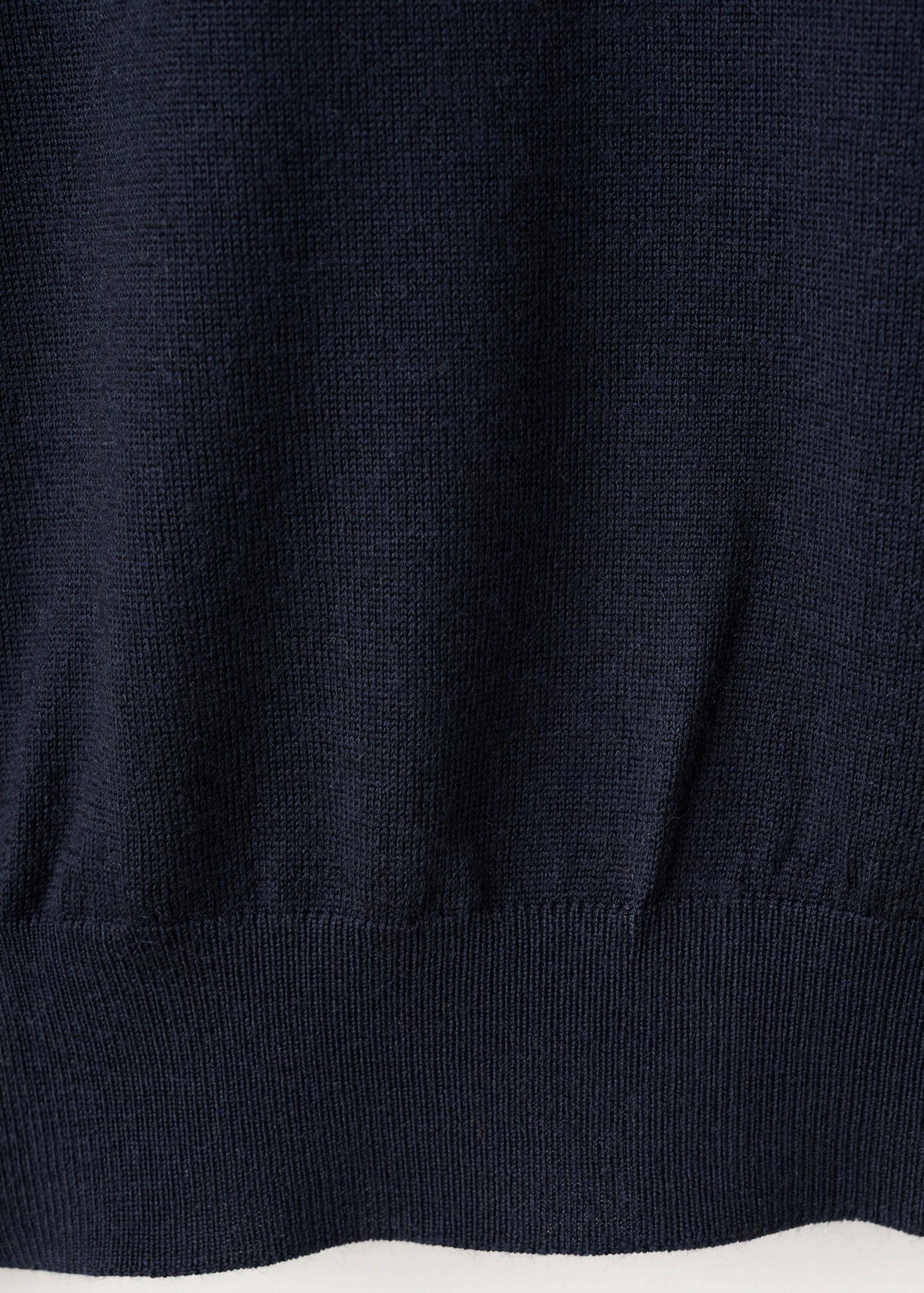 100% merino wool roll neck jumper - Details of the article 0