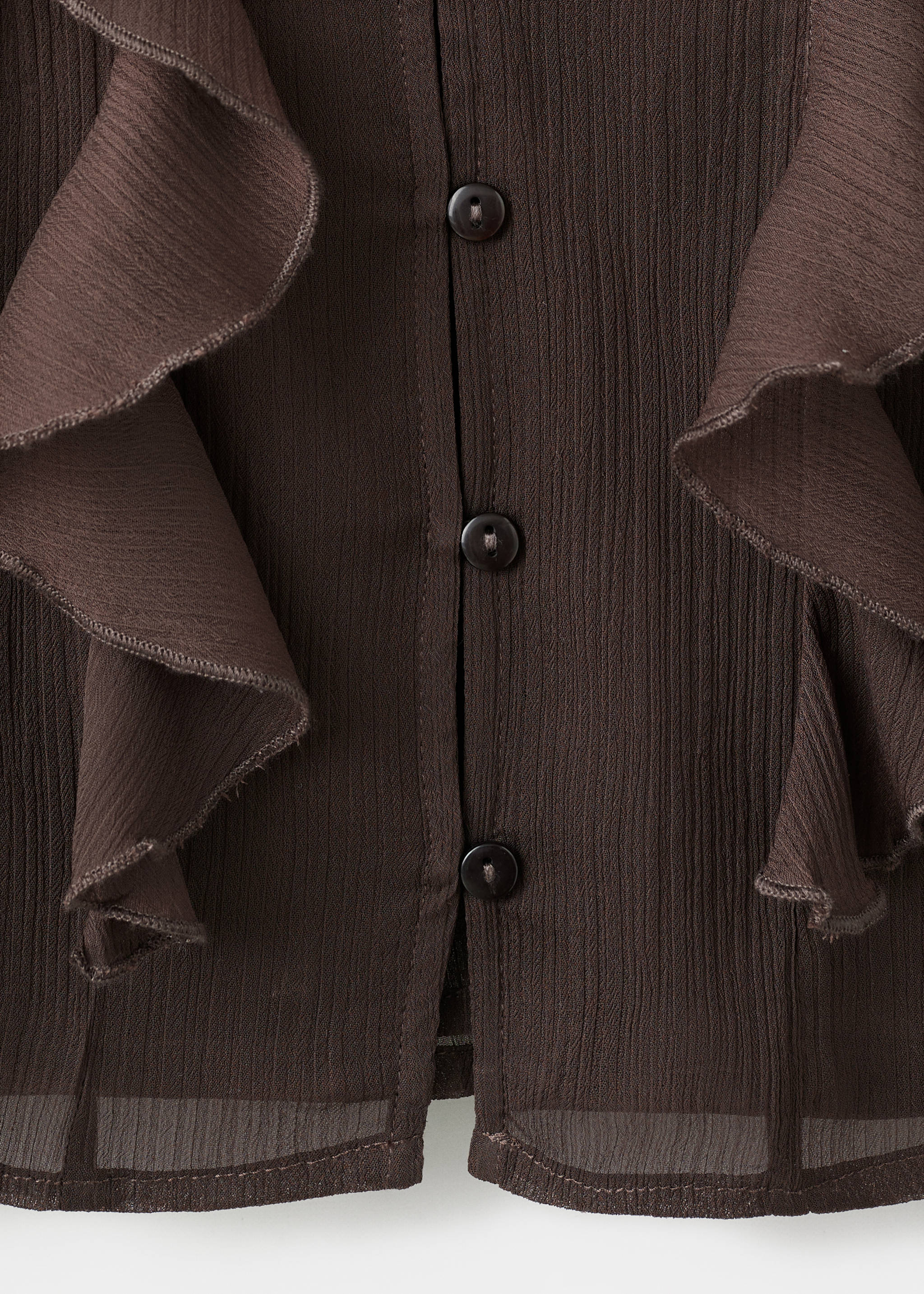 Легкая блуза с воланами - Деталь изделия 0