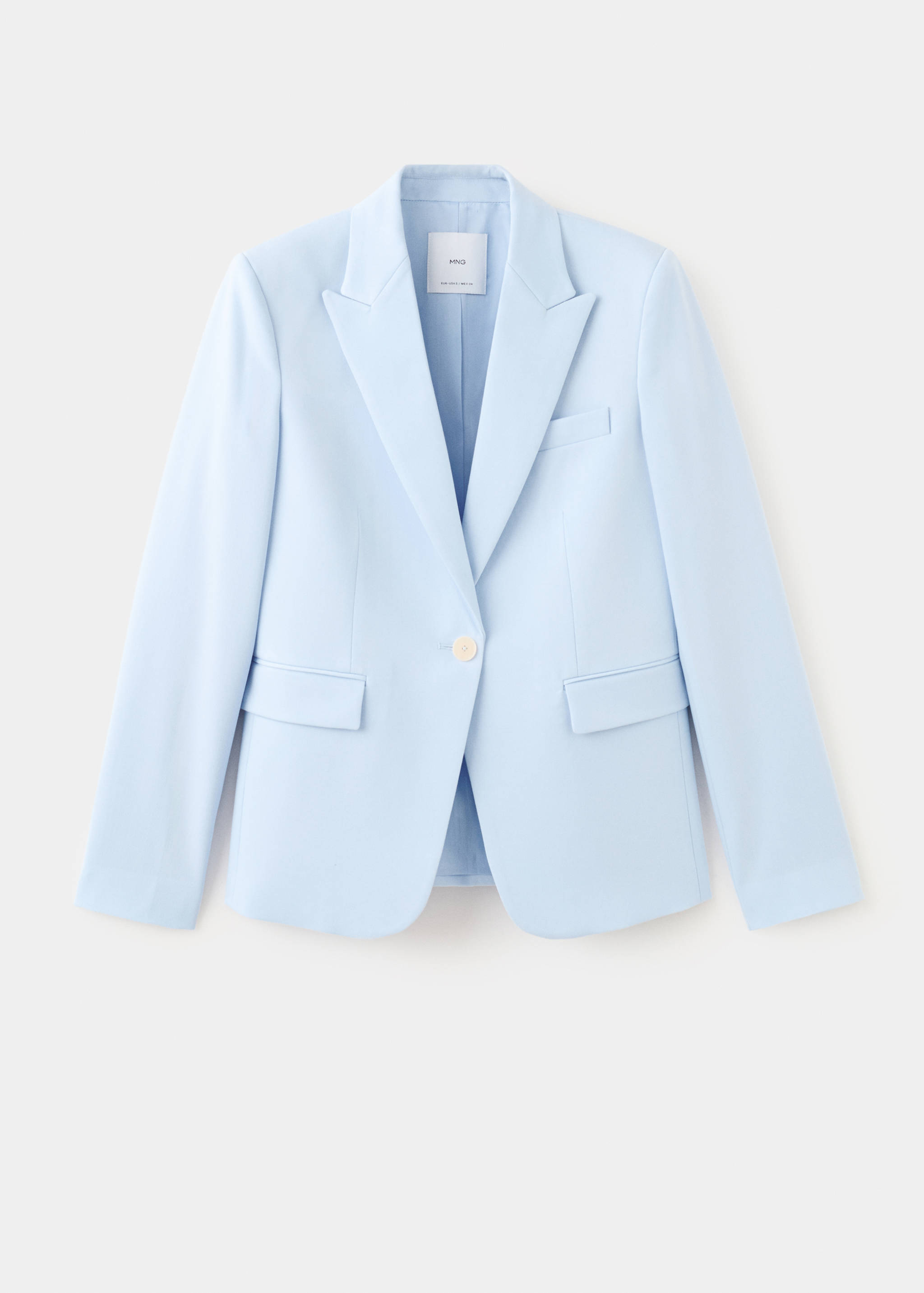 Приталенный костюмный пиджак - Изделие без модели