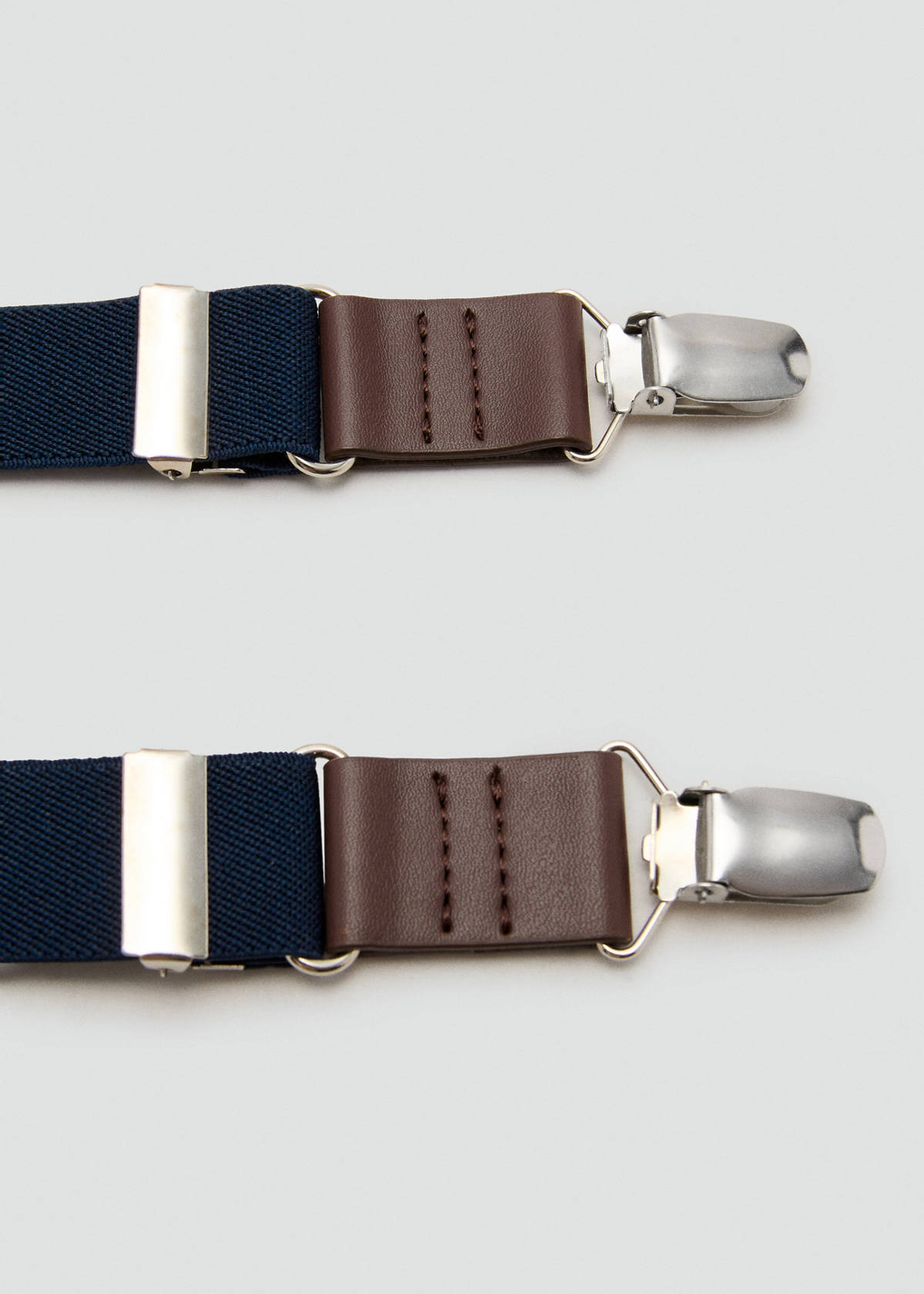 Adjustable elastic braces — Navy
