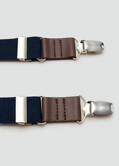 Adjustable elastic braces — Navy 4