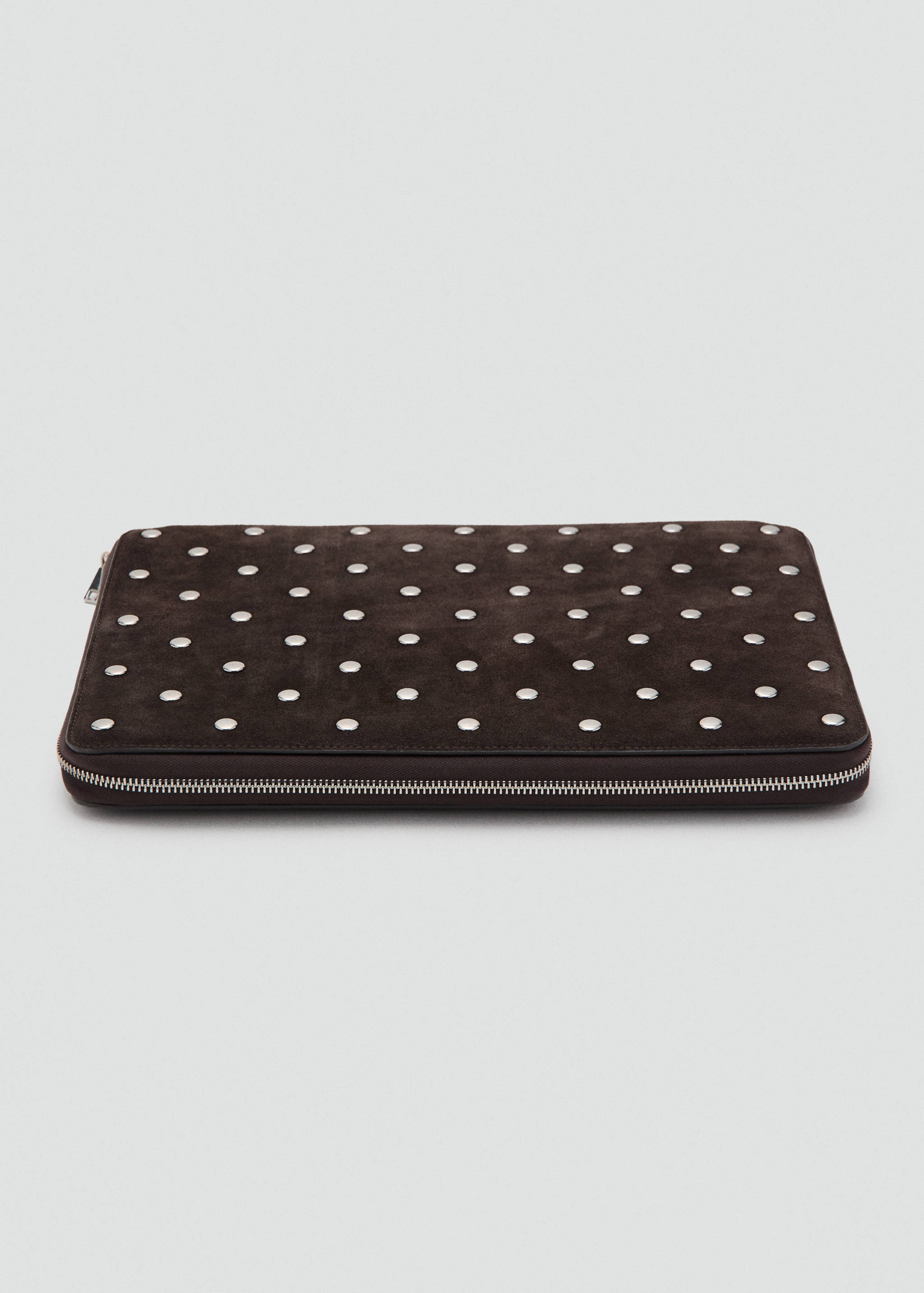 Studded leather laptop case - Details of the article 1