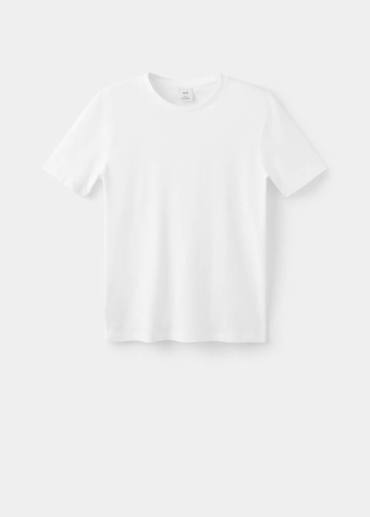 Pack of 2 stretch cotton t-shirts — White