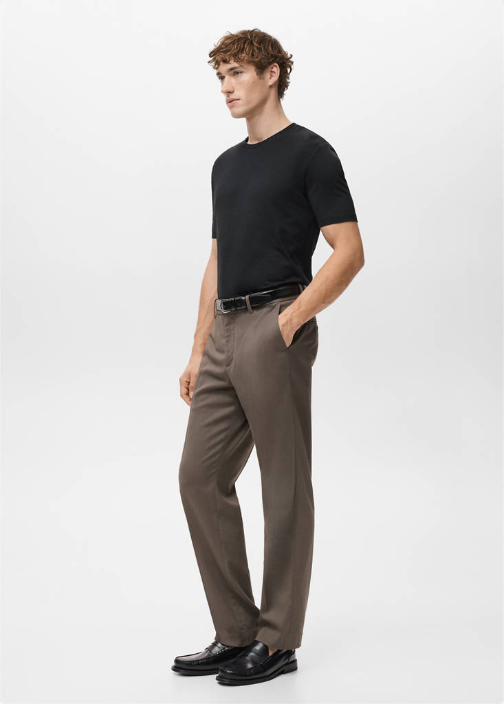 Pack of 2 stretch cotton t-shirts — Black