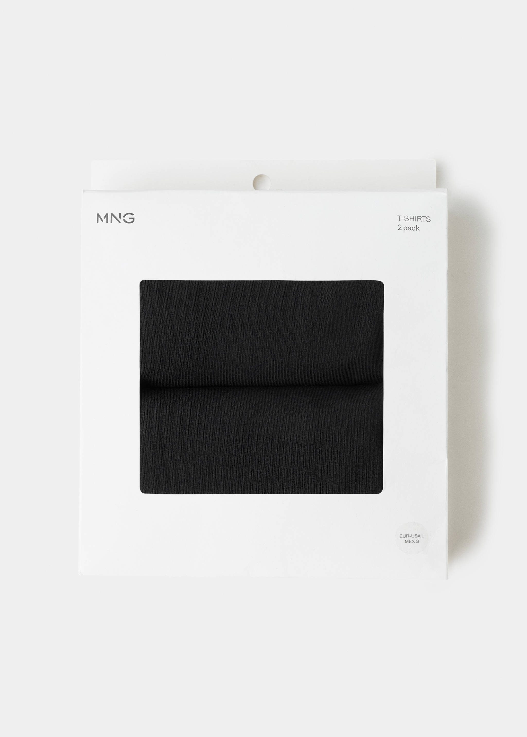 Pack 2 camisetas algodón stretch - Detalle del artículo 0