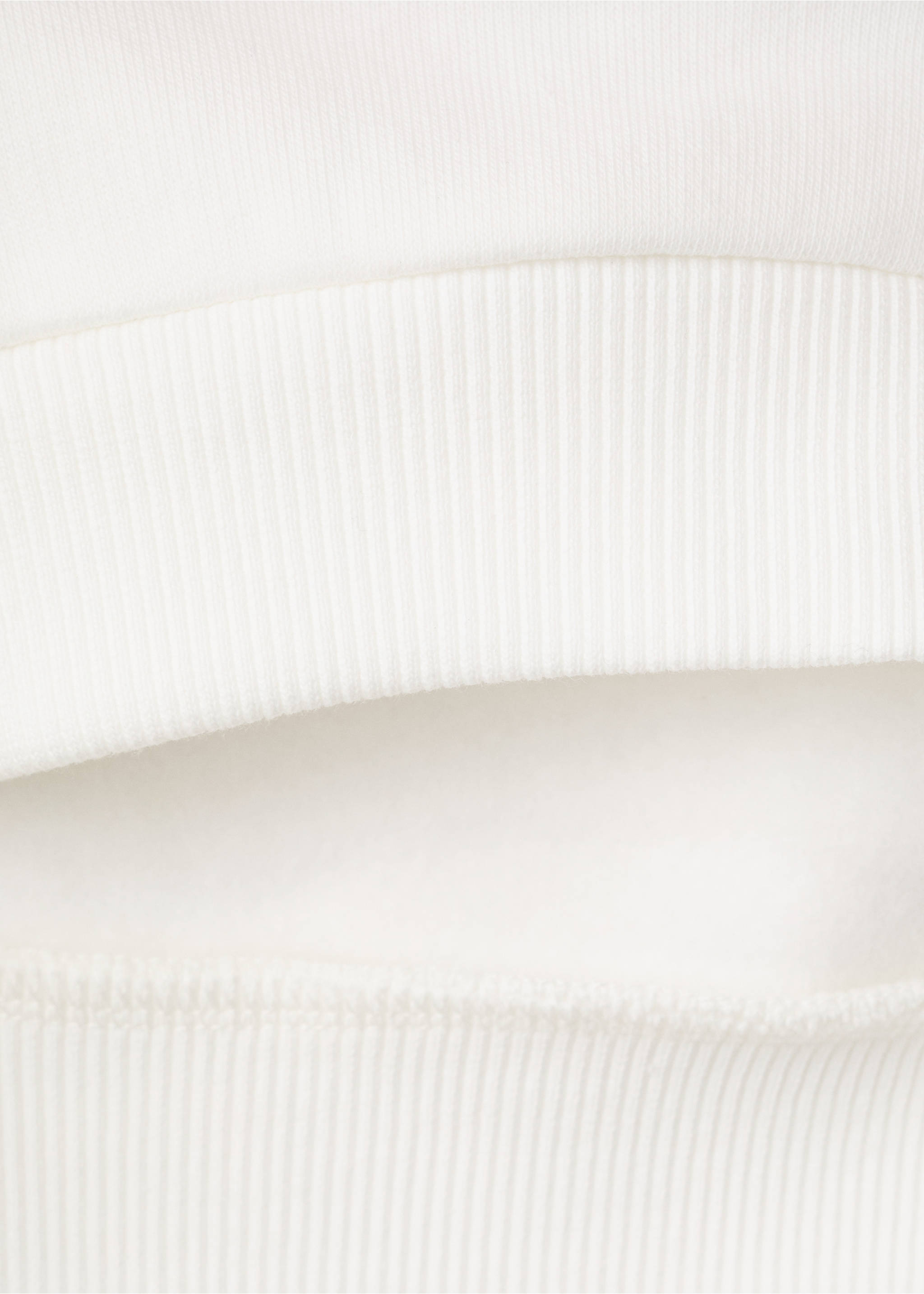 Sweat-shirt broderie florale - Détail de l'article 0, Blanc cassé. Ref: 27041302-00.