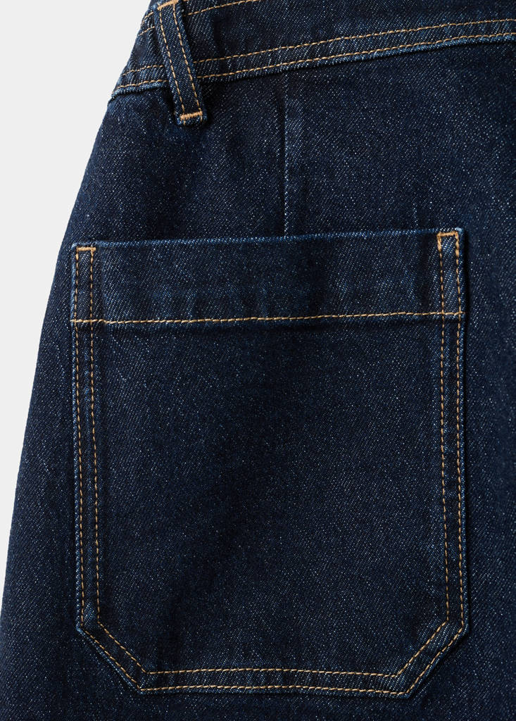 Wide leg maternity jeans — Open Blue
