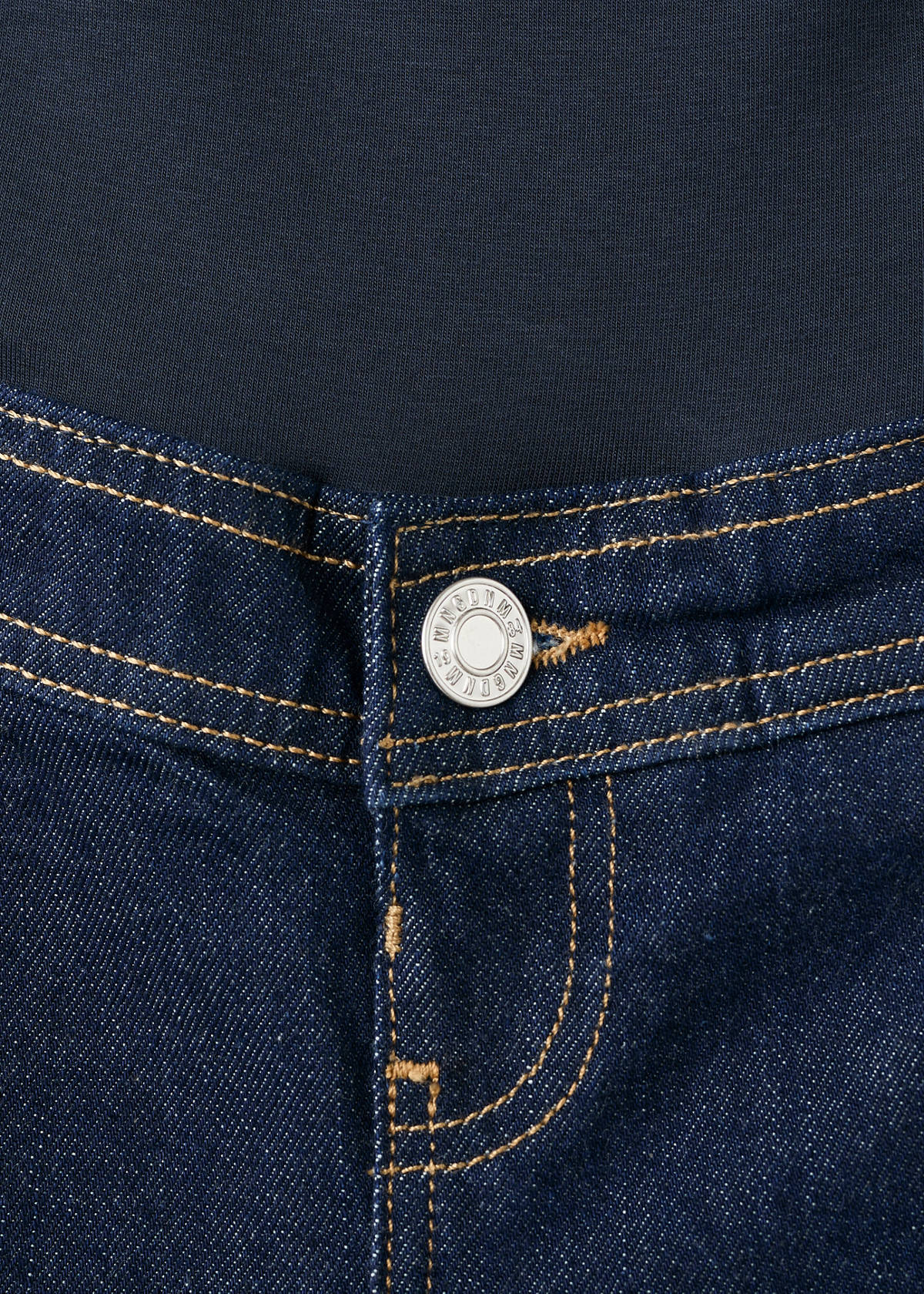 Wide leg premamá jeans with pockets — Open Blue