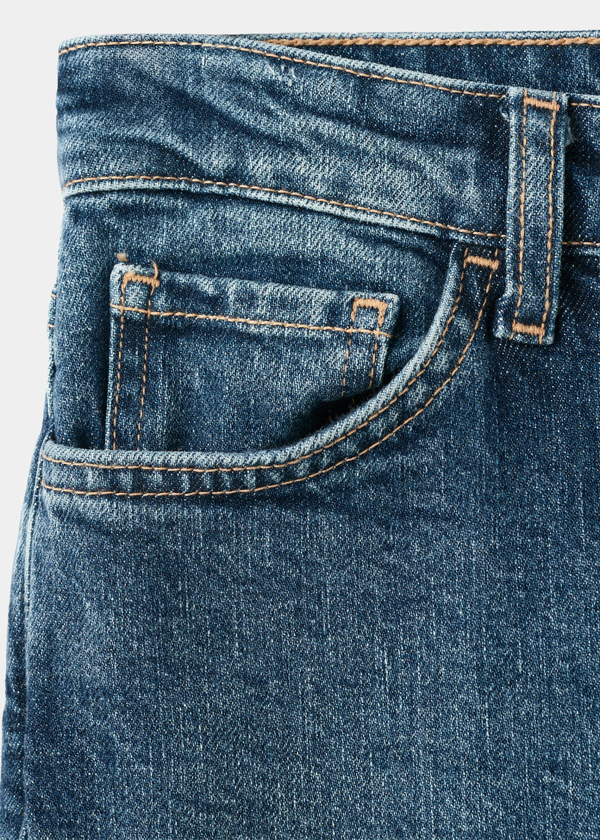 Claudia slim-fit cropped jeans — Dark Blue