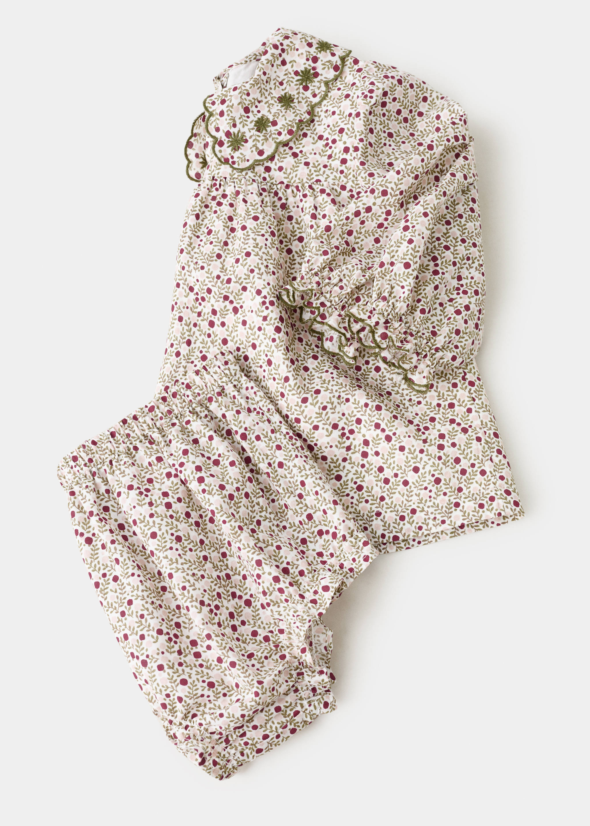 Vestido y ranita detalles bordados - Detalle del artículo 0