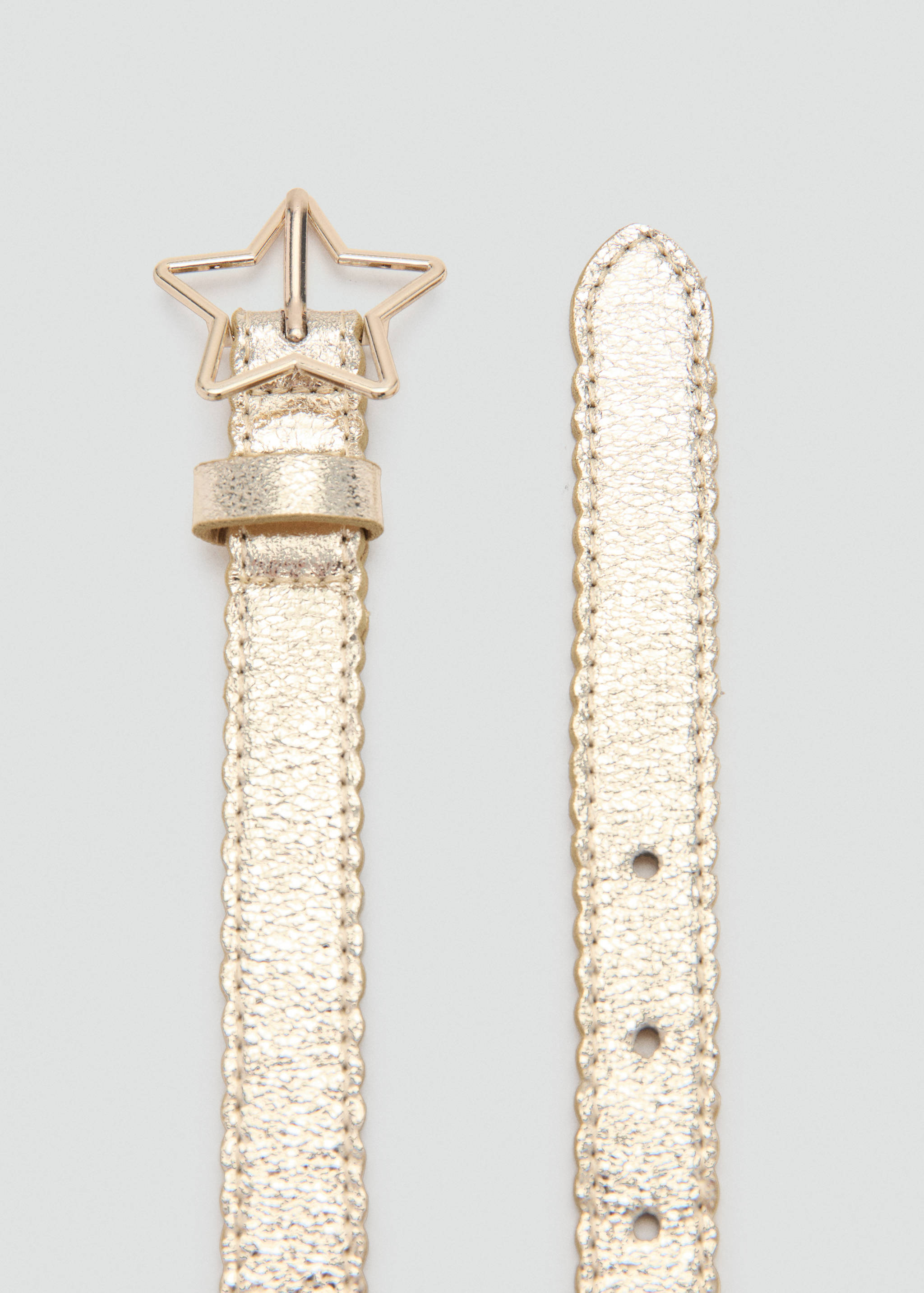 Belt with star buckle - Details of the article 1
