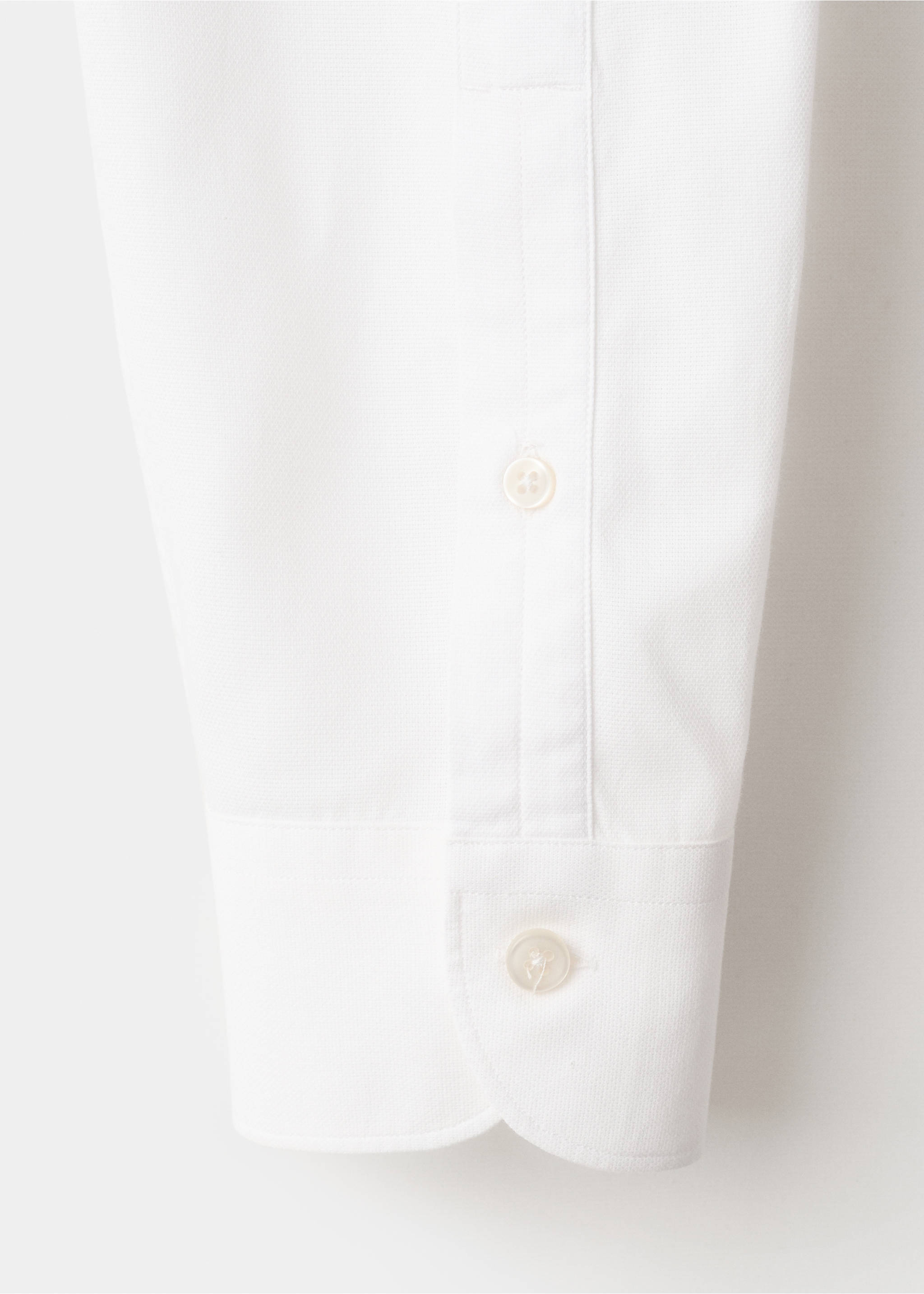 Chemise 100 % coton slim-fit - Détail de l'article 0, Blanc. Ref: 27041314-00.