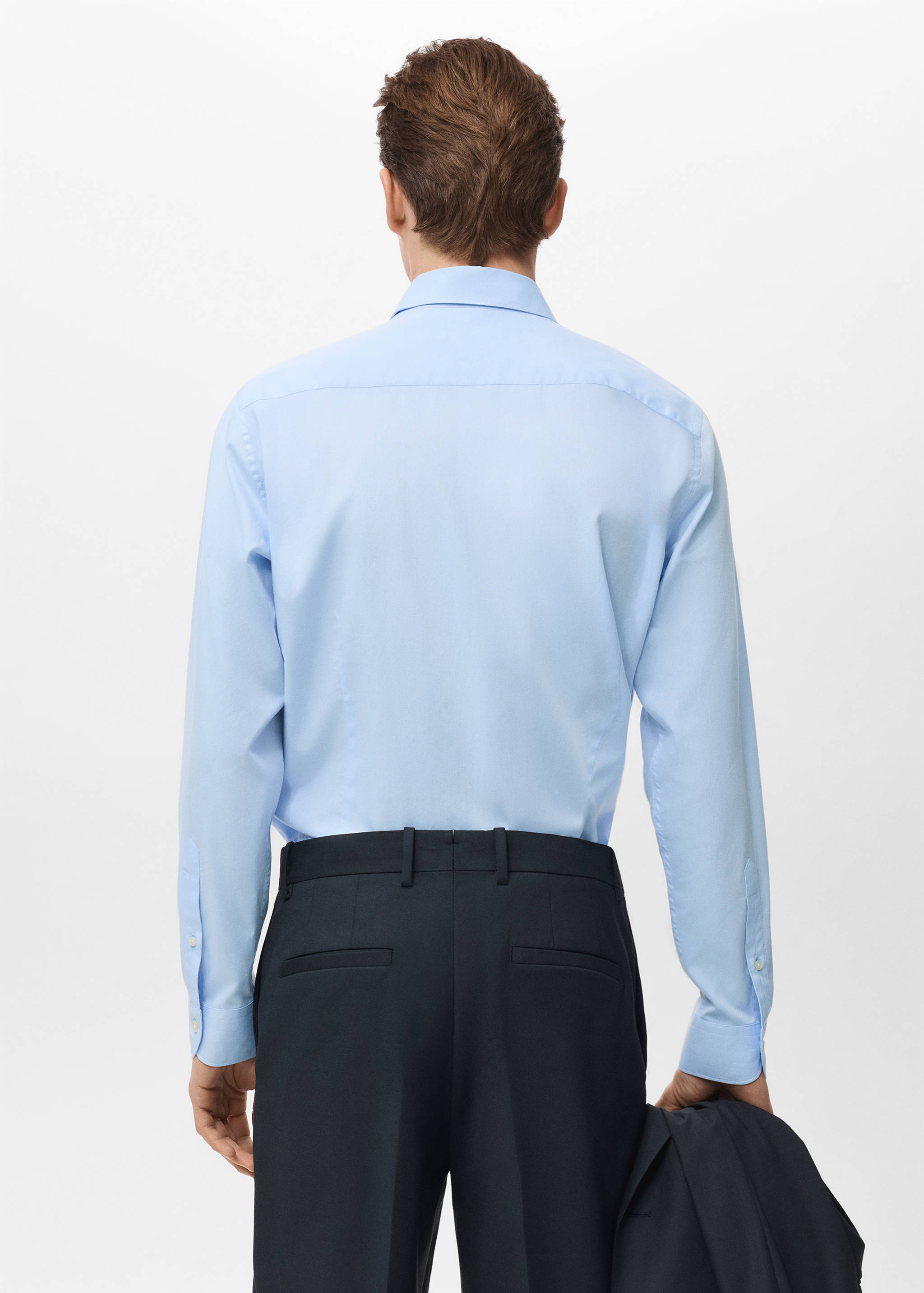 Chemise 100 % coton slim-fit - Verso de l’article