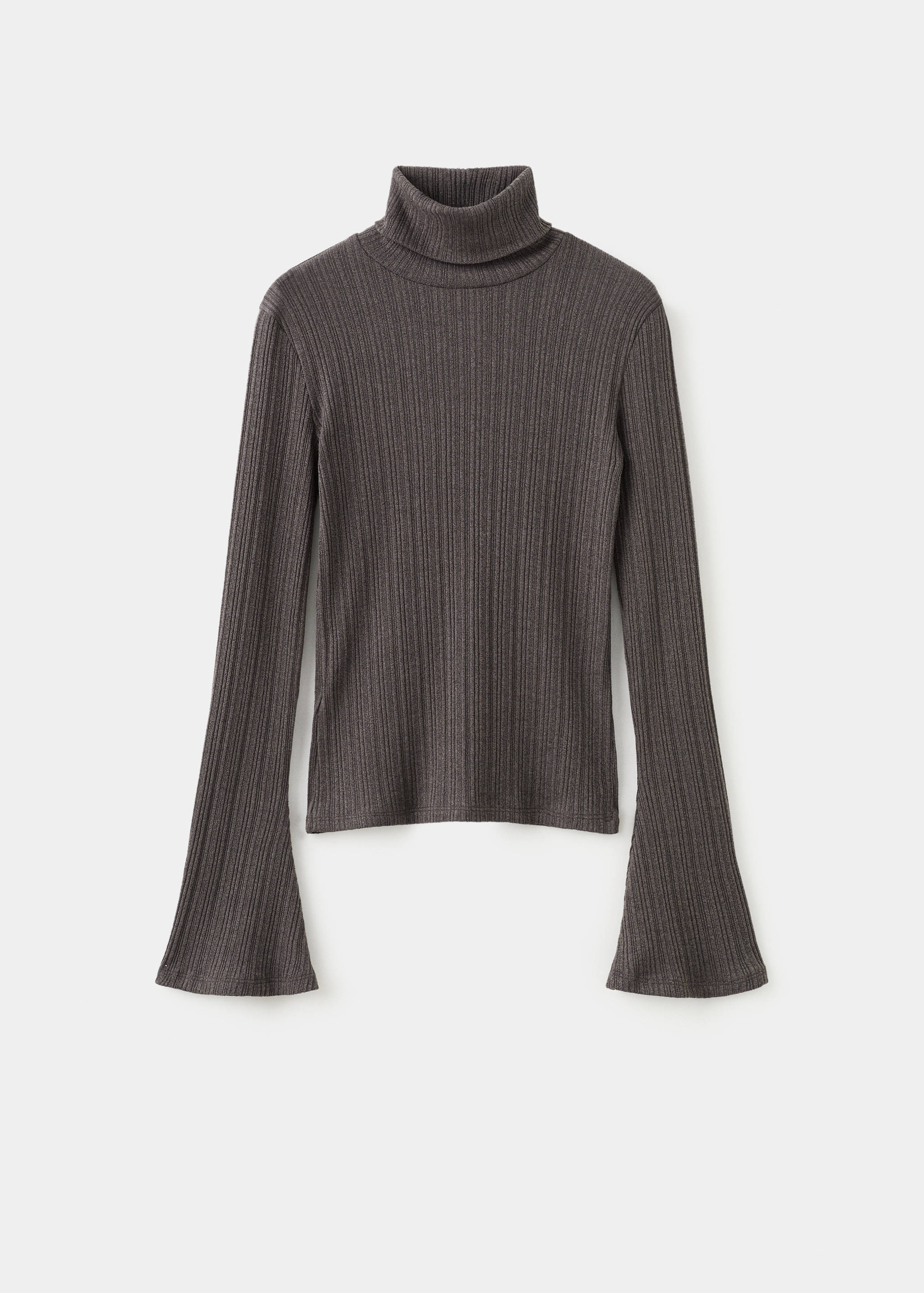 Pull col montant manches évasées - Article sans modèle