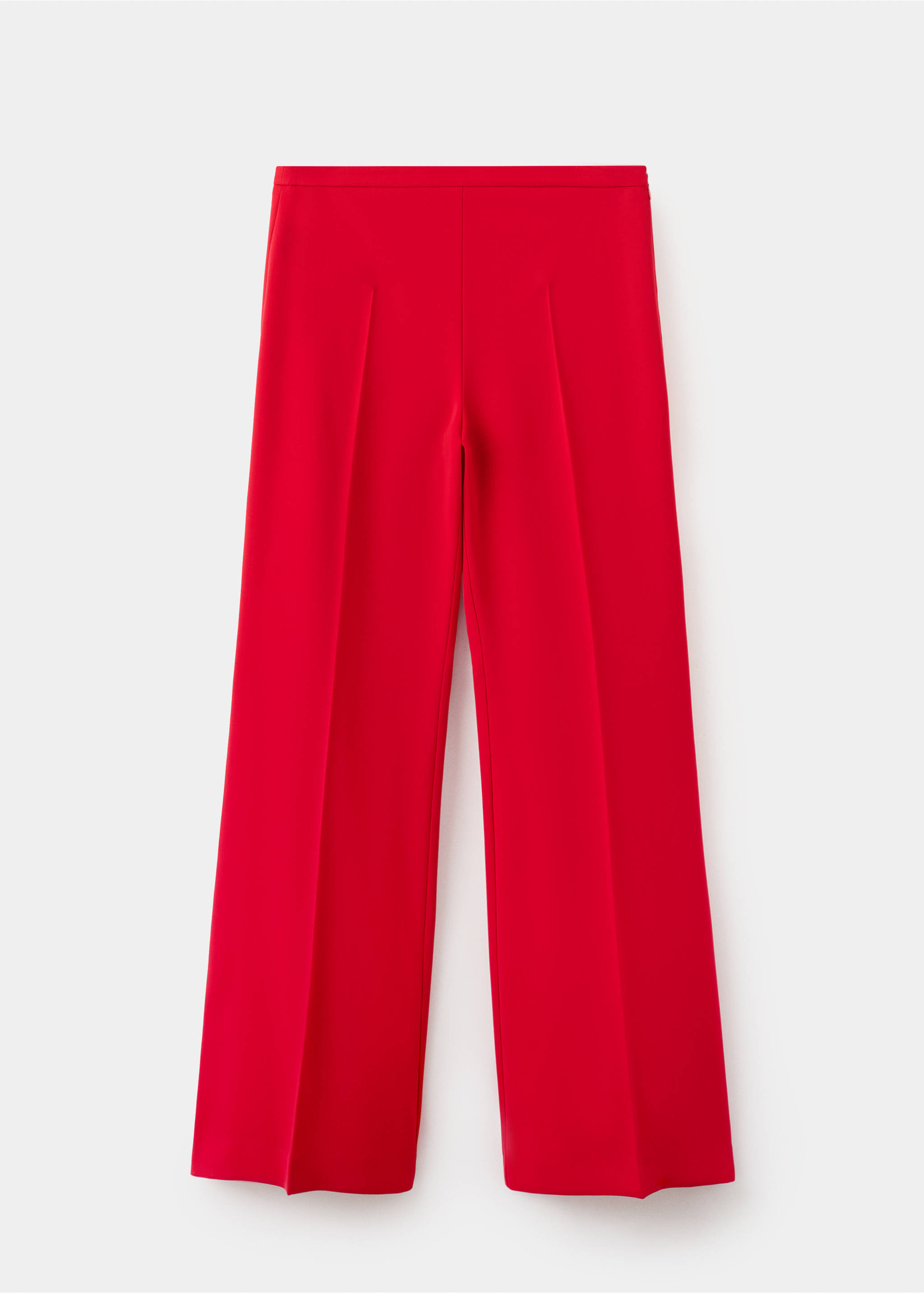 High-waist suits trousers - Article without model, Red. Ref: 27041320-00.