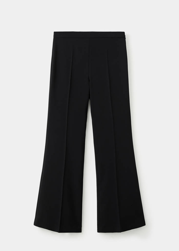 High-waist suits trousers — Black